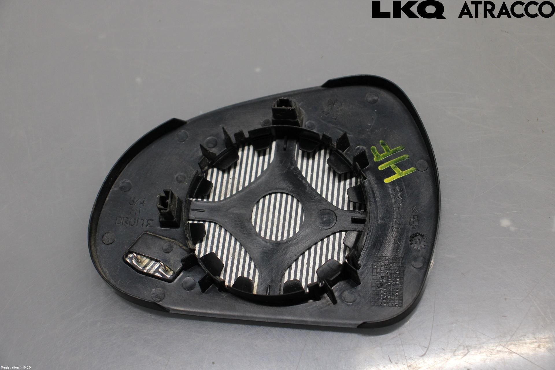 Peugeot 207 Spegelglas Hö