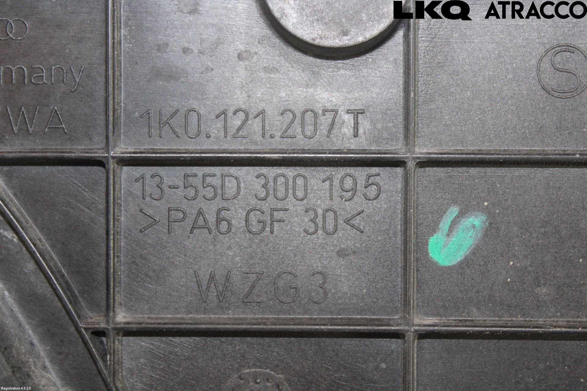 Volkswagen VW SCIROCCO 09-17 Kylfläkt El