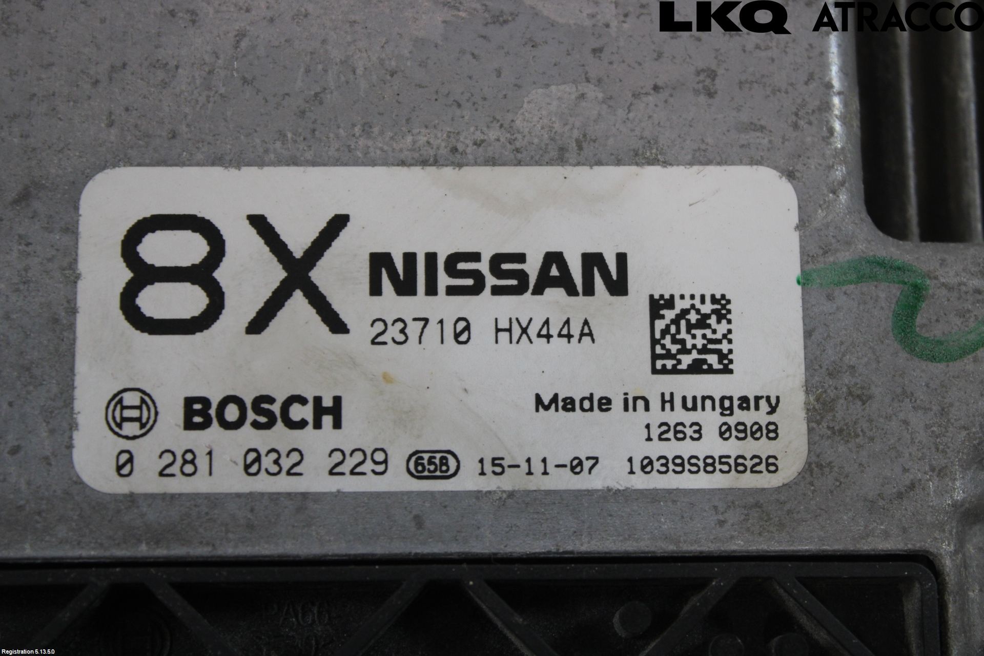 Nissan QASHQAI 14-17 Styrenhet Inspump Diesel