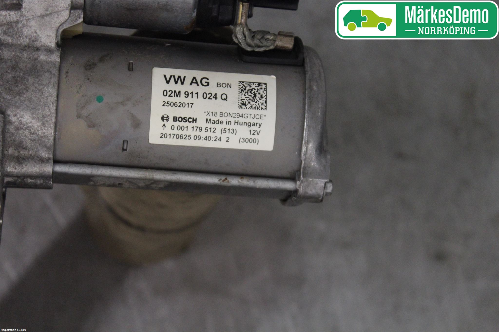Seat IBIZA V 17-20 Startmotor