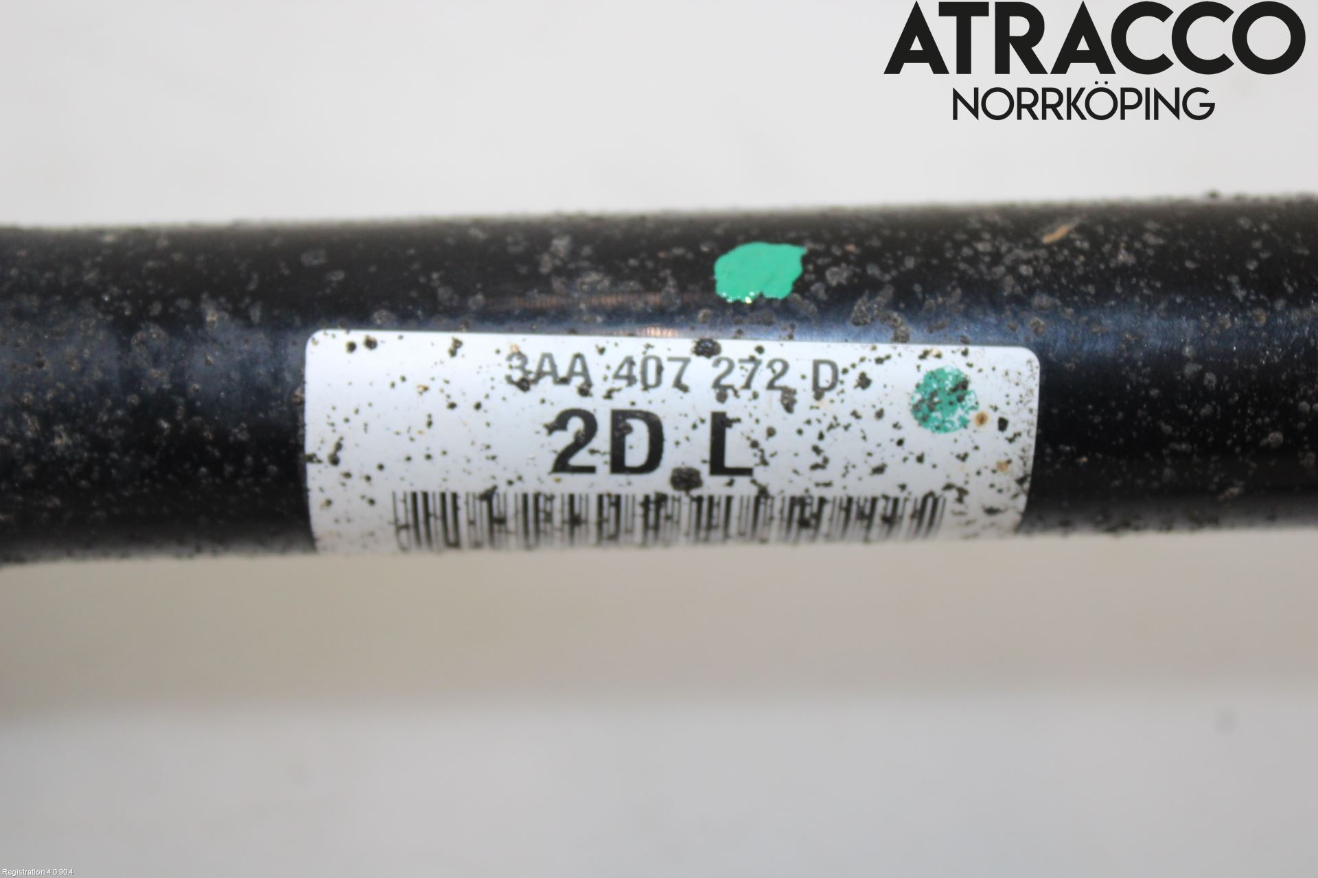 Volkswagen VW PASSAT 11-14 Drivaxel Fram Höger