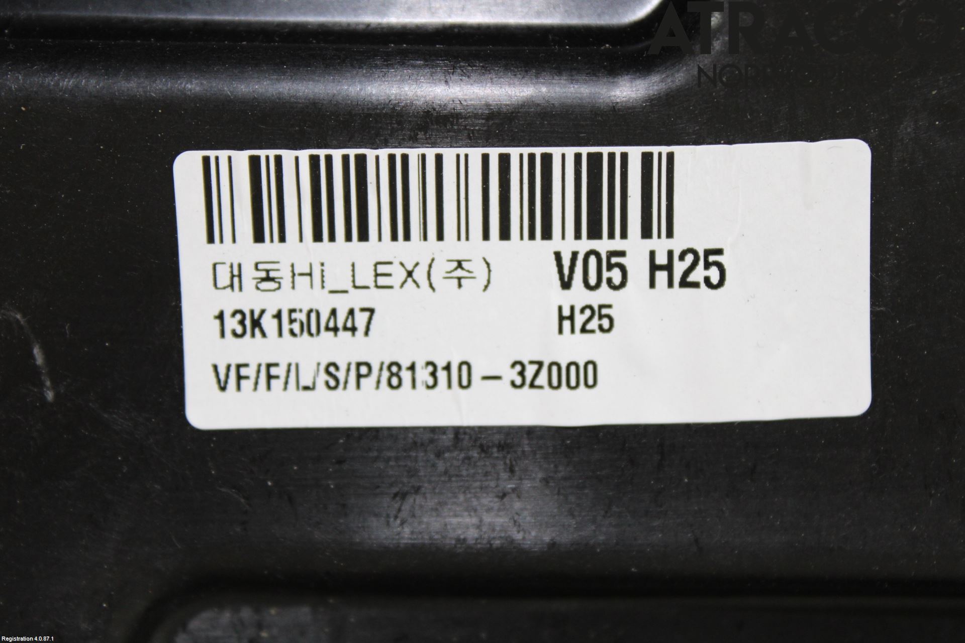 Hyundai i40 08-15 Fönsterhiss El Kompl