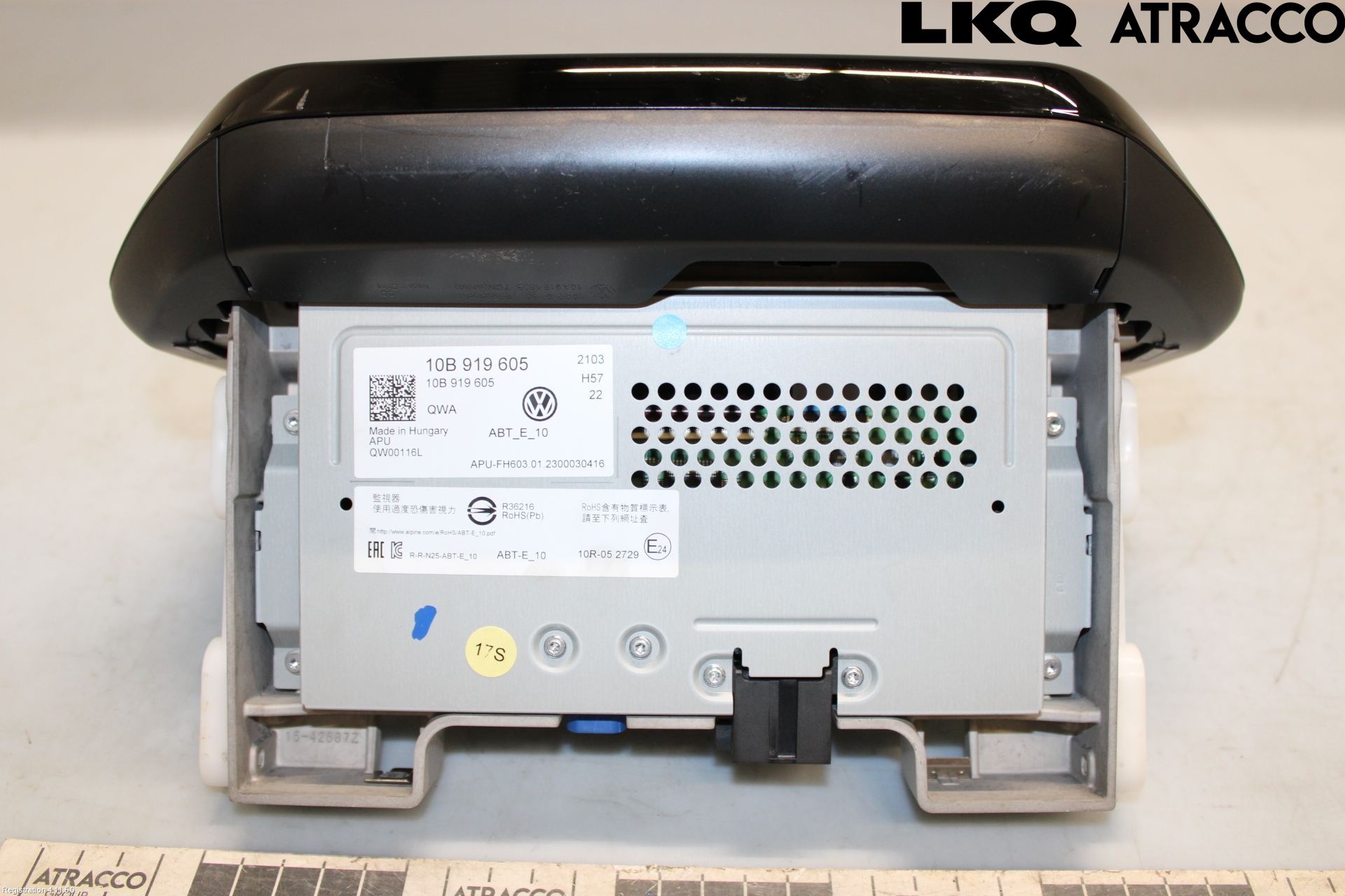 Volkswagen VW ID.4 21- Multifunktionsdisplay