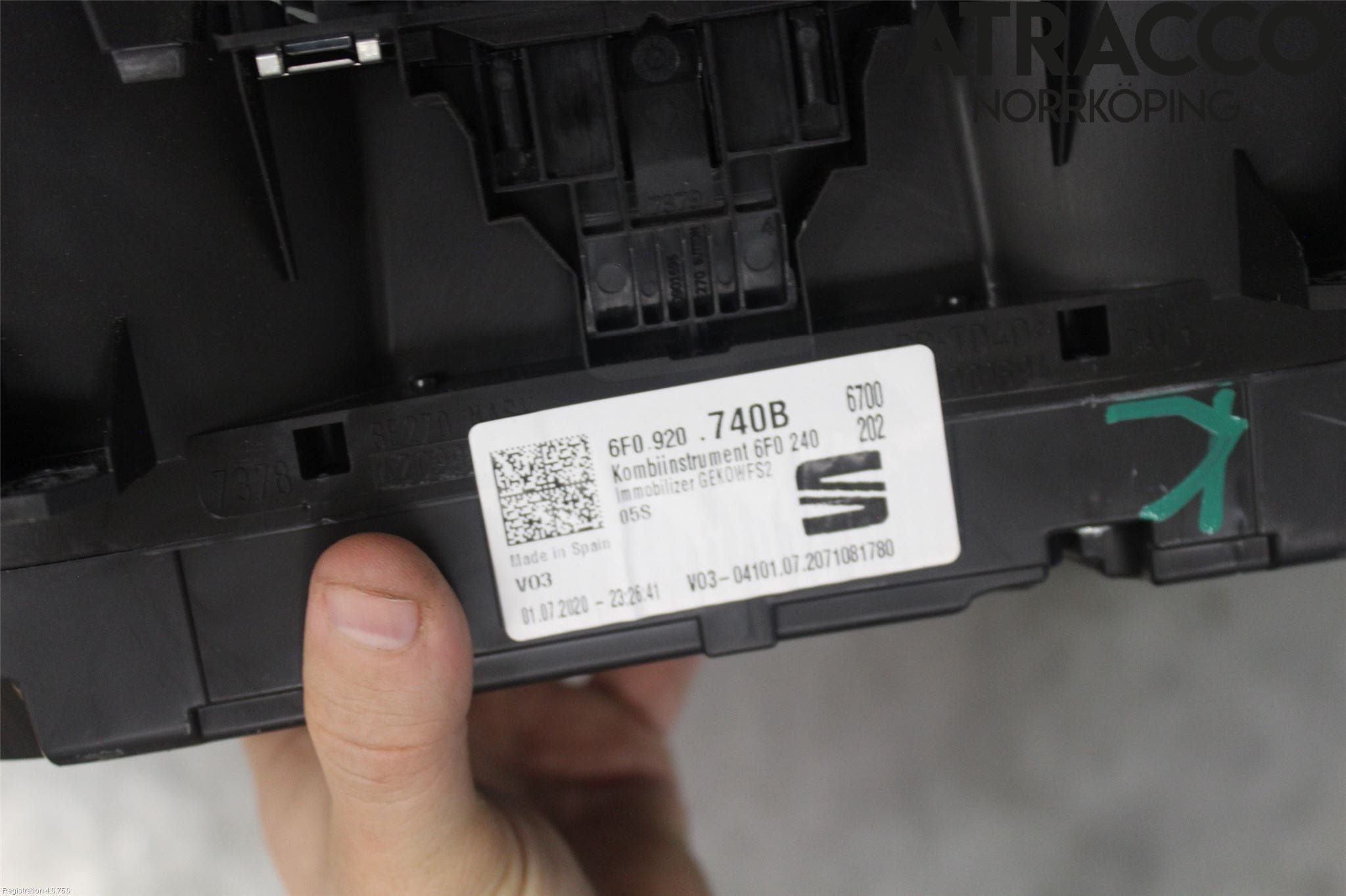 Seat ARONA Instrument Komb