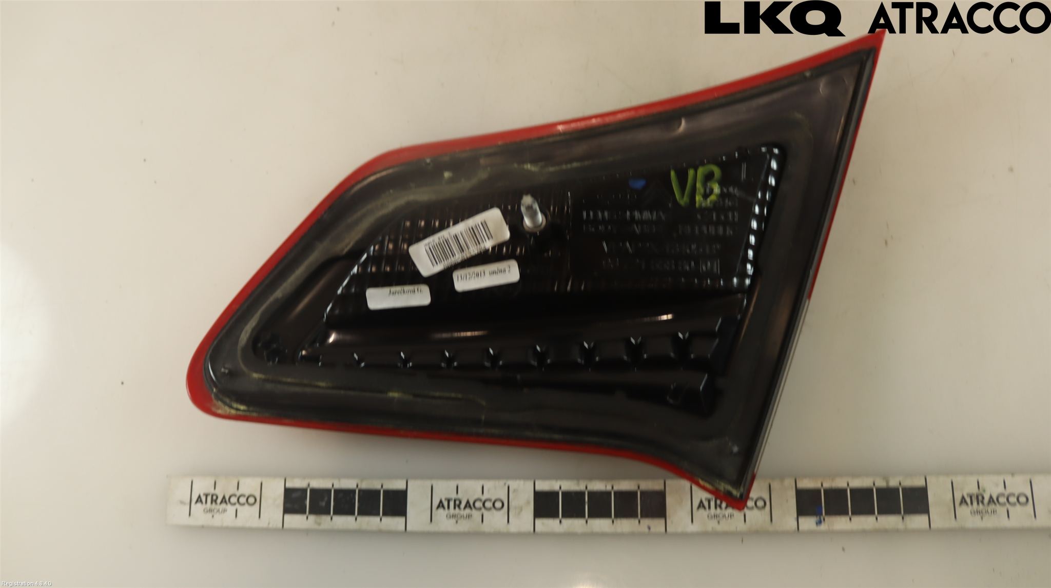 Citroen C4 II 11-18 Bakljus Lucka Vä