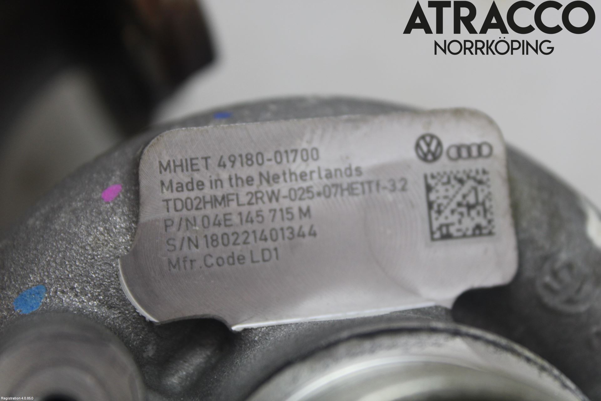 Volkswagen VW PASSAT 20-24 Turboaggregat