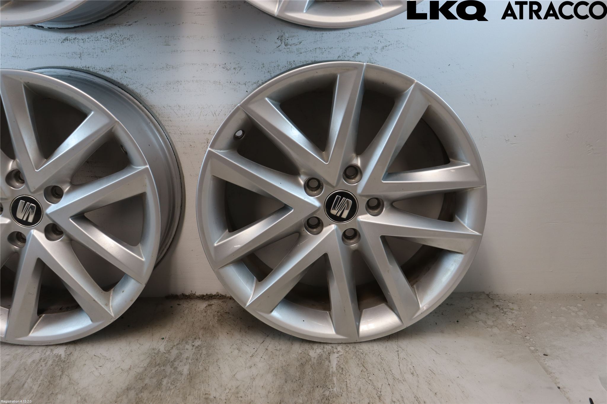 Seat TARRACO 19- Fälgsats Aluminium