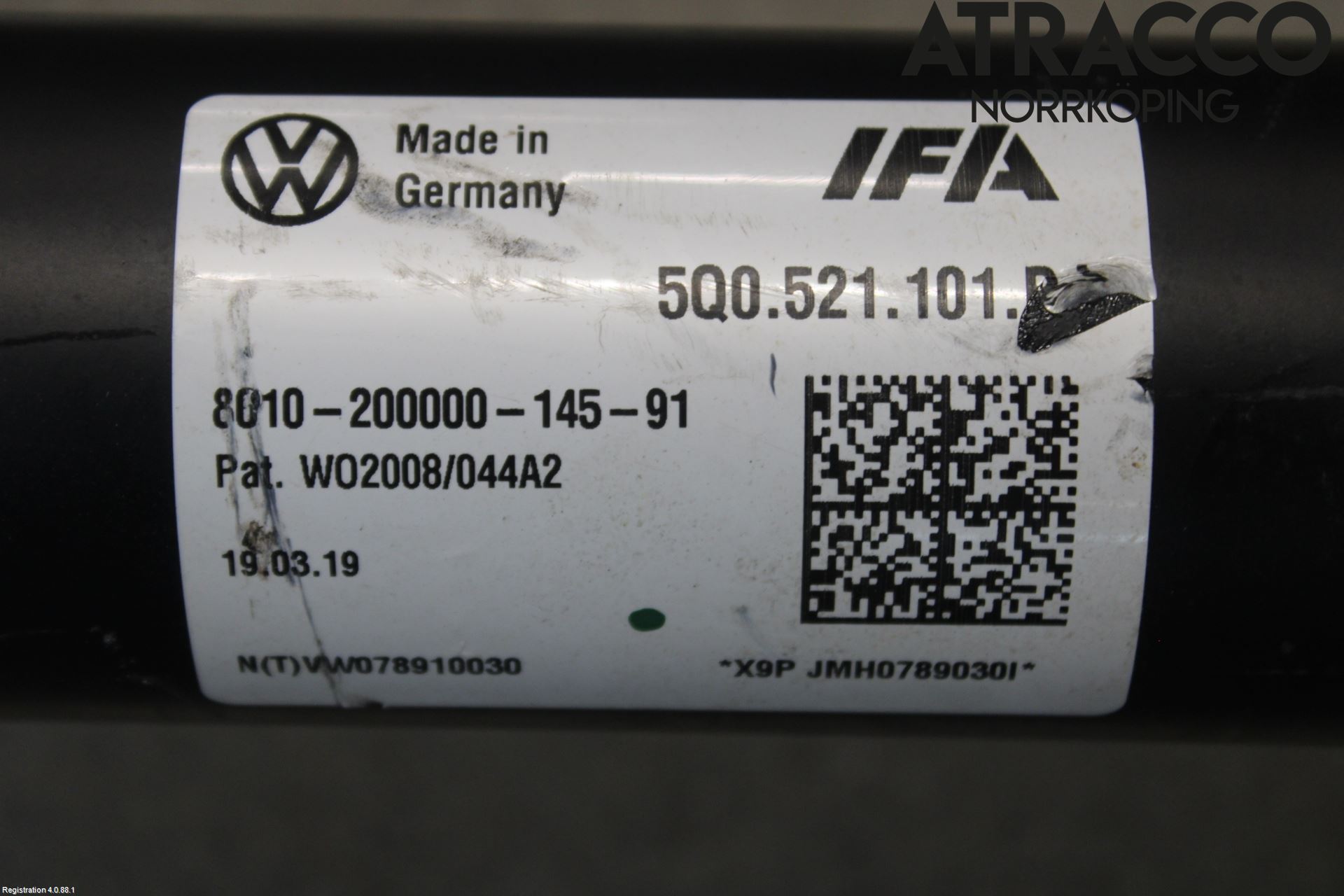 Skoda KAROQ 18- Mellanaxel Komp