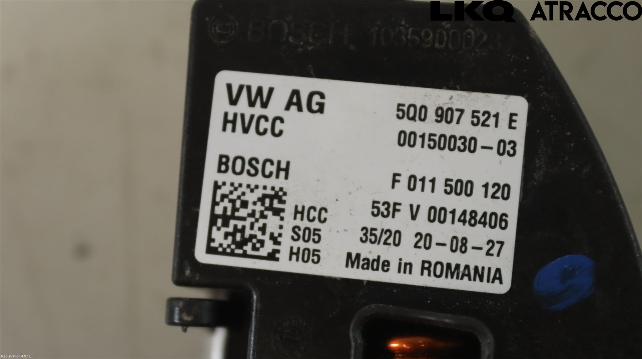 Volkswagen VW UP! / E-UP! Värmefläktsmotstånd