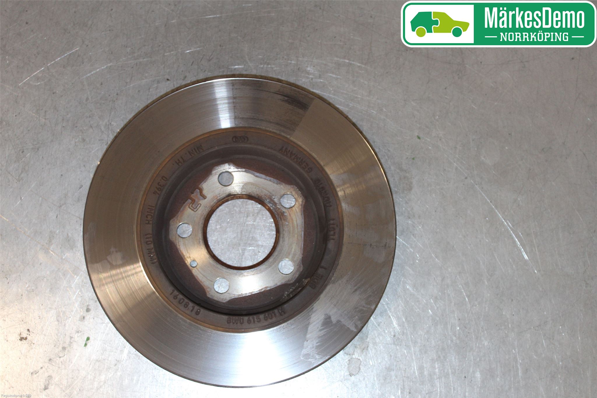 Audi A4/S4 B9 16-19 Bromsskiva Bak