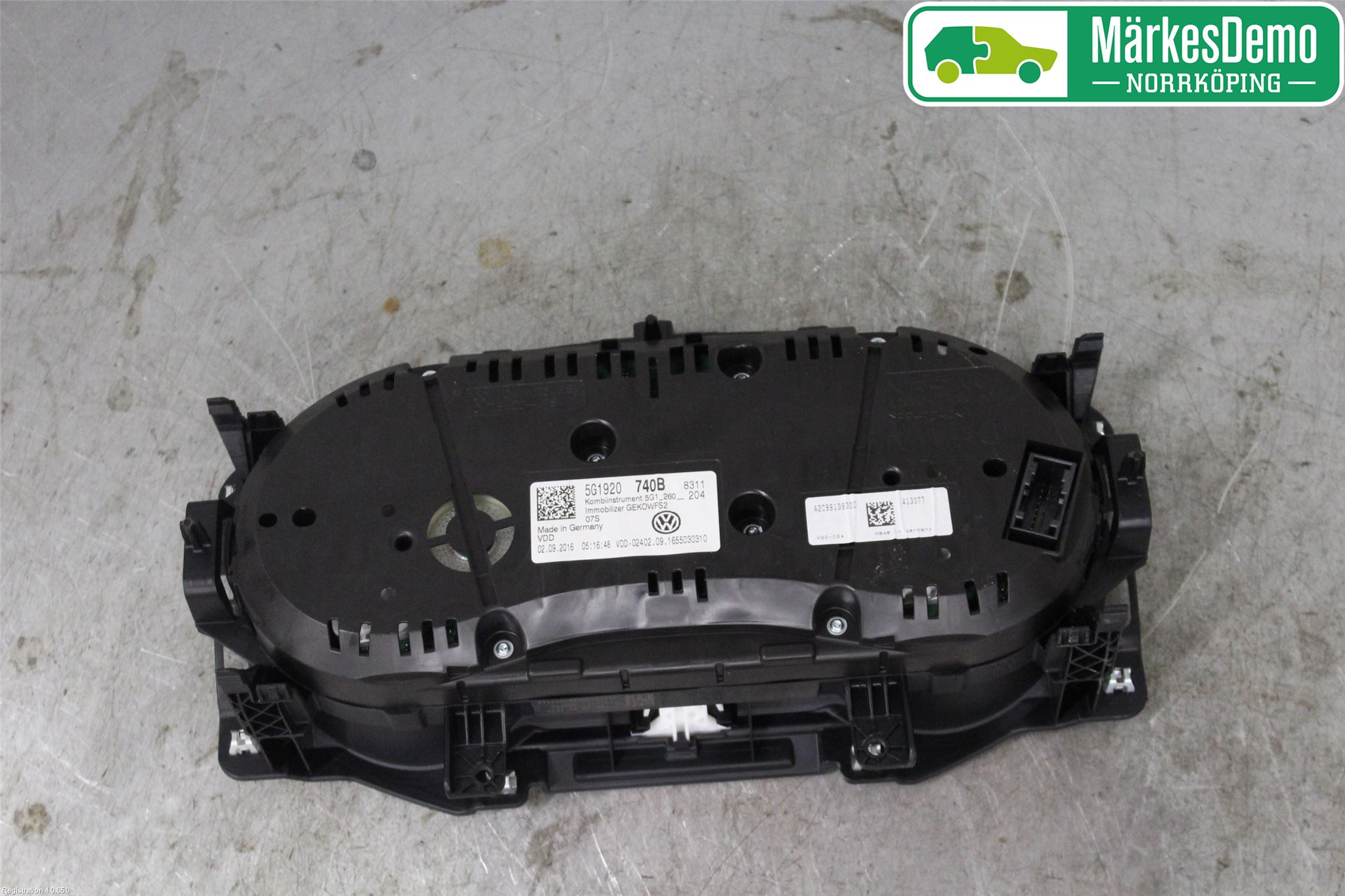 Volkswagen VW GOLF / E-GOLF VII 13-20 Instrument Komb