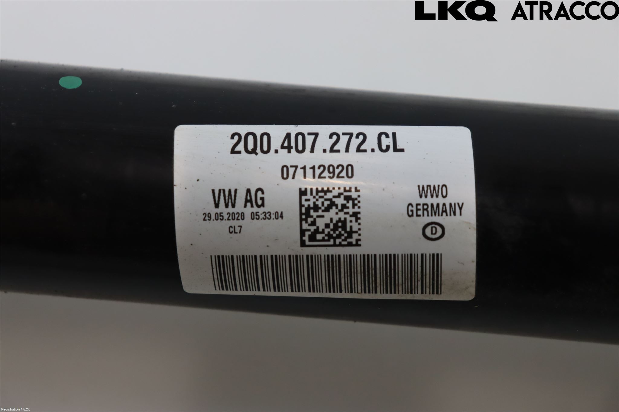 Volkswagen VW T-CROSS 19- Drivaxel Fram Höger