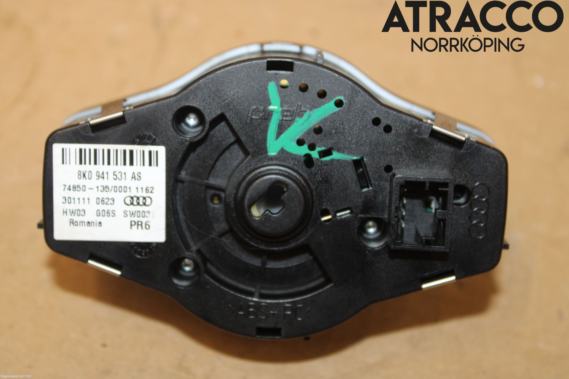 Audi A5 07-16 Strömställare Ljus