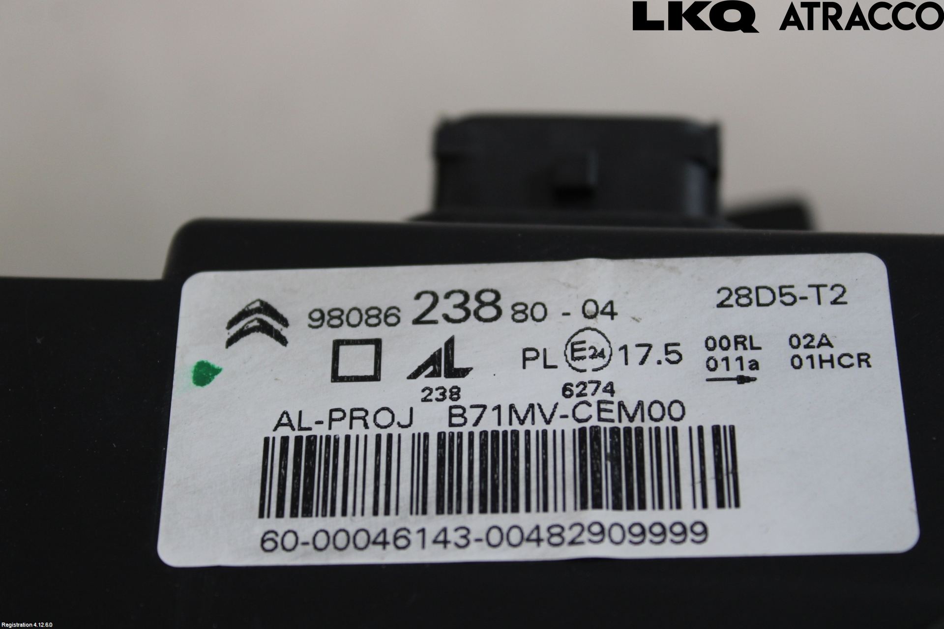 Citroen C4 II 11-18 Strålkastare Vänster