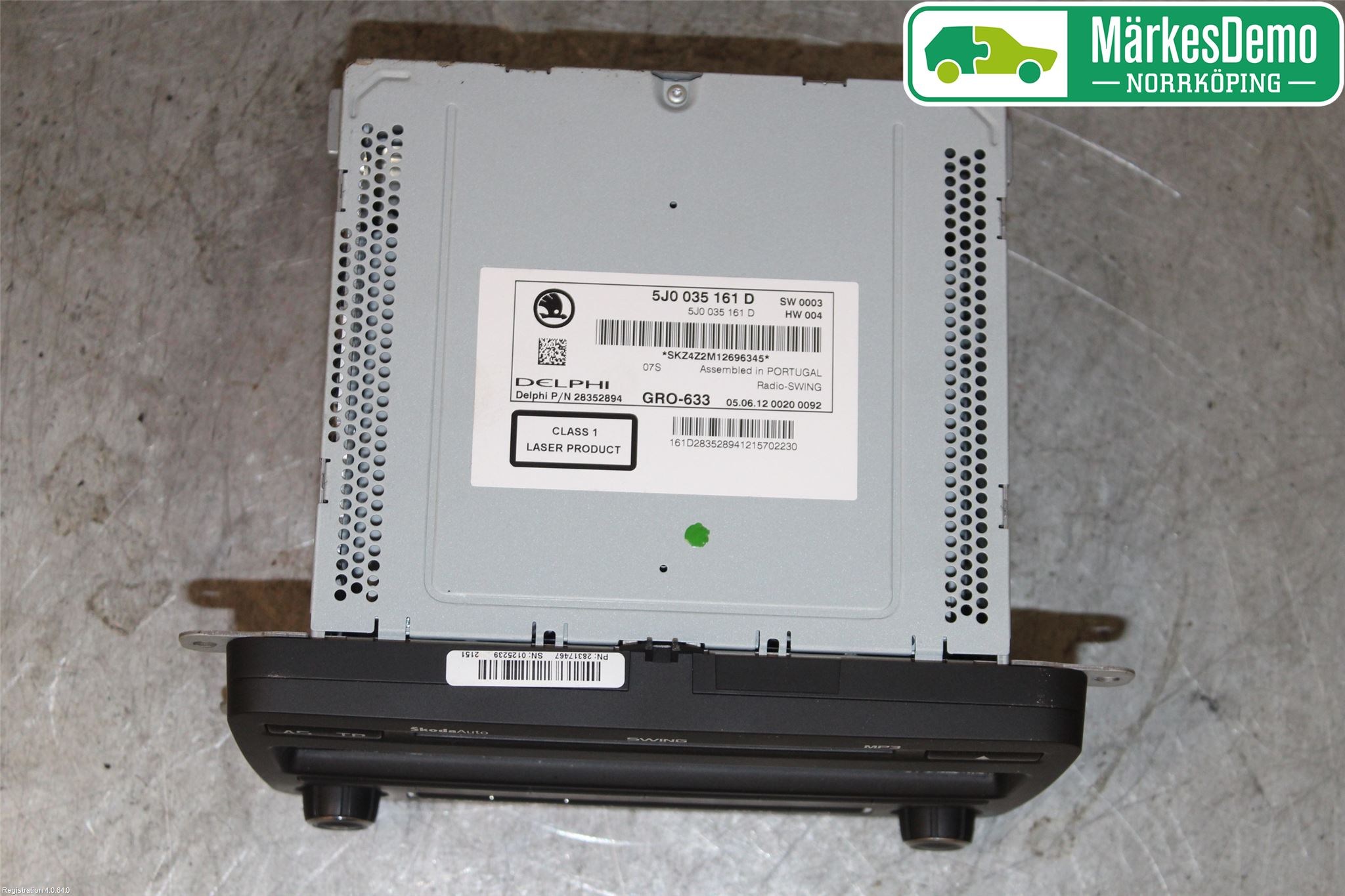 Skoda FABIA 07-14 Cd Radio - Multimediapanel