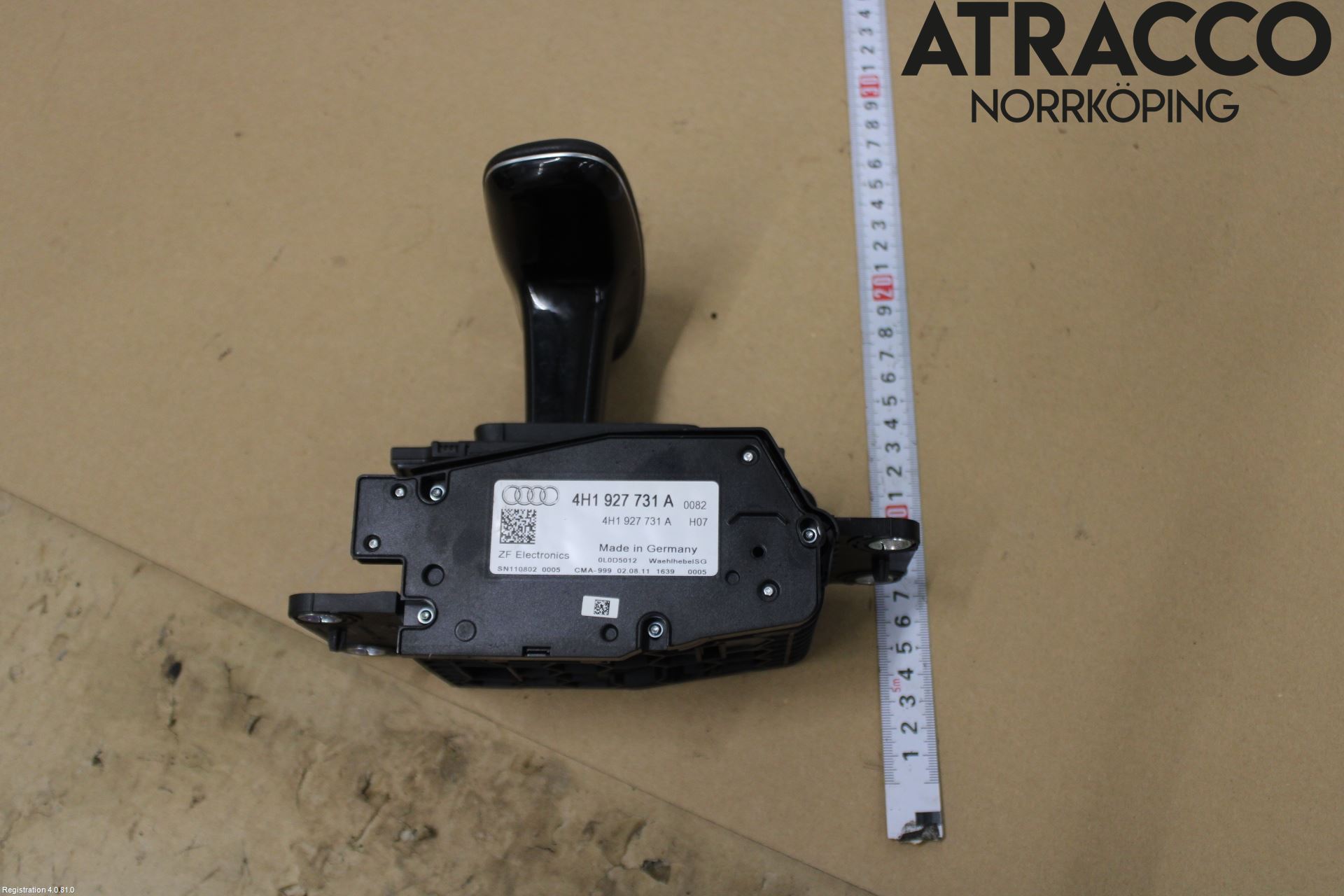 Audi A8/S8 4H 10-17 Växelspak