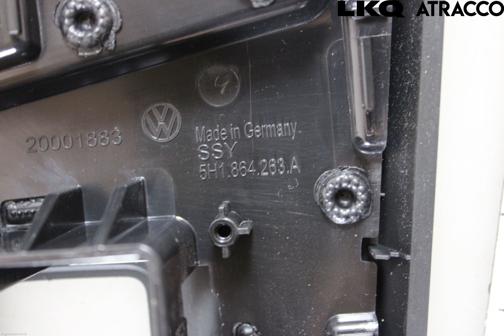 Volkswagen VW GOLF / E-GOLF VIII 20- Inredning Sarg Växelspak