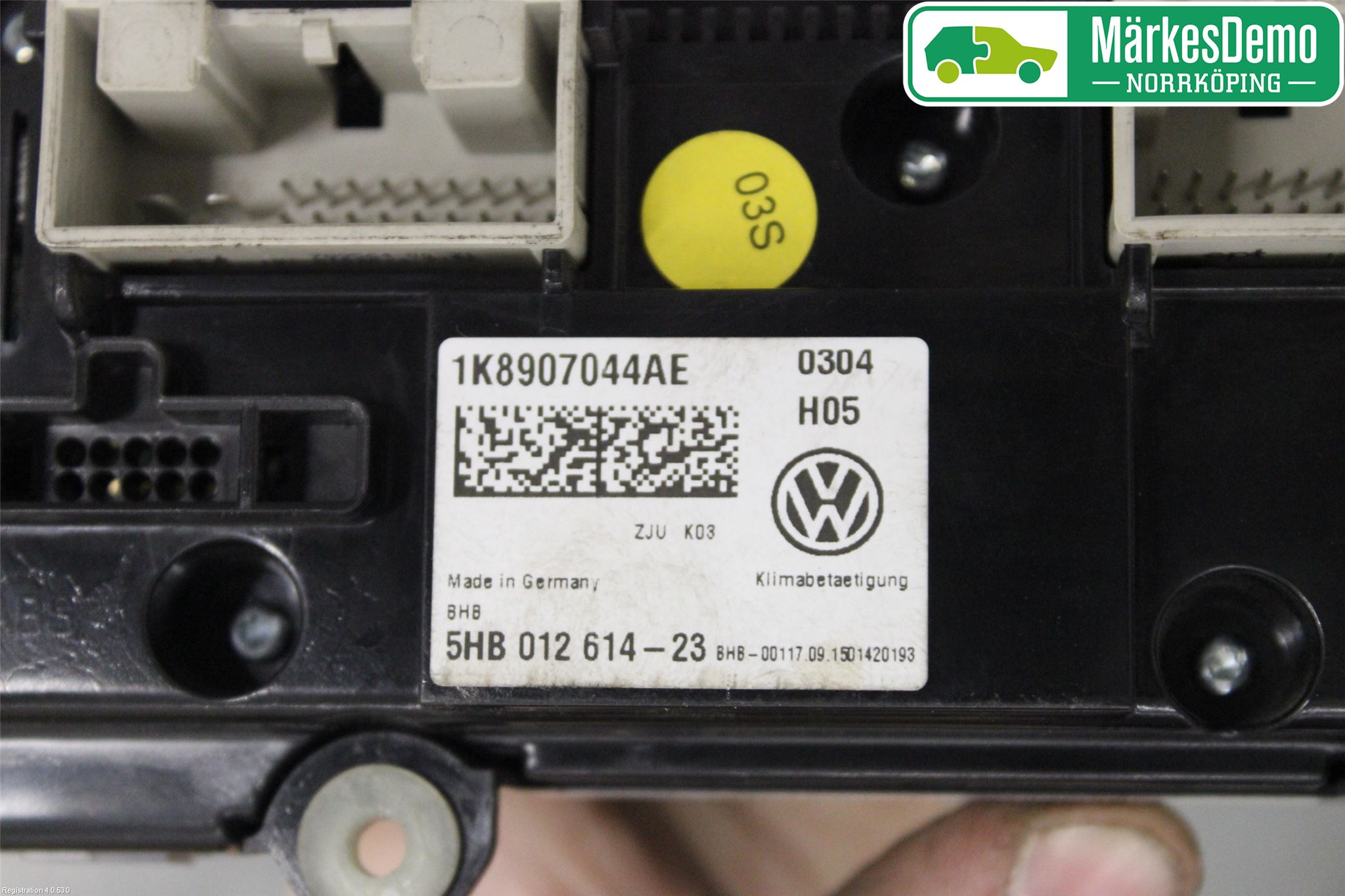 Volkswagen VW CADDY 16-20 Värmereglage