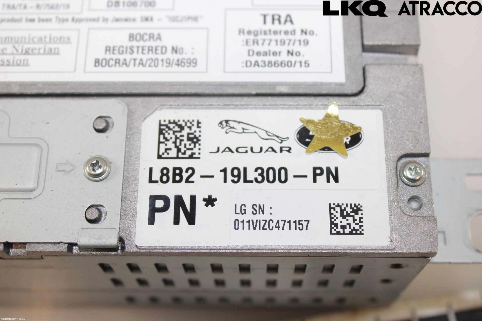 Jaguar I-PACE 18- Cd Radio - Multimediapanel