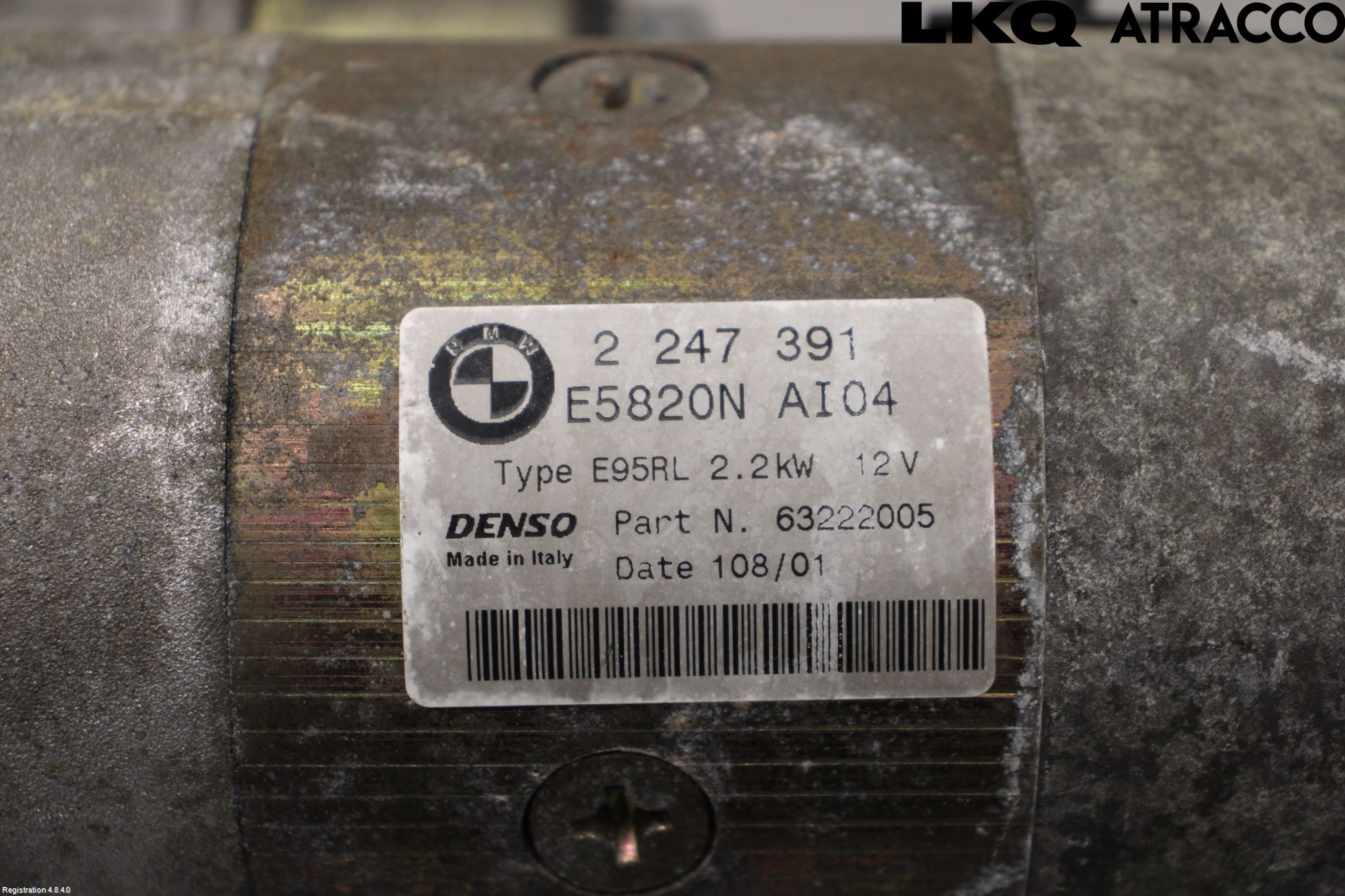 BMW 5 E39 95-04 Startmotor