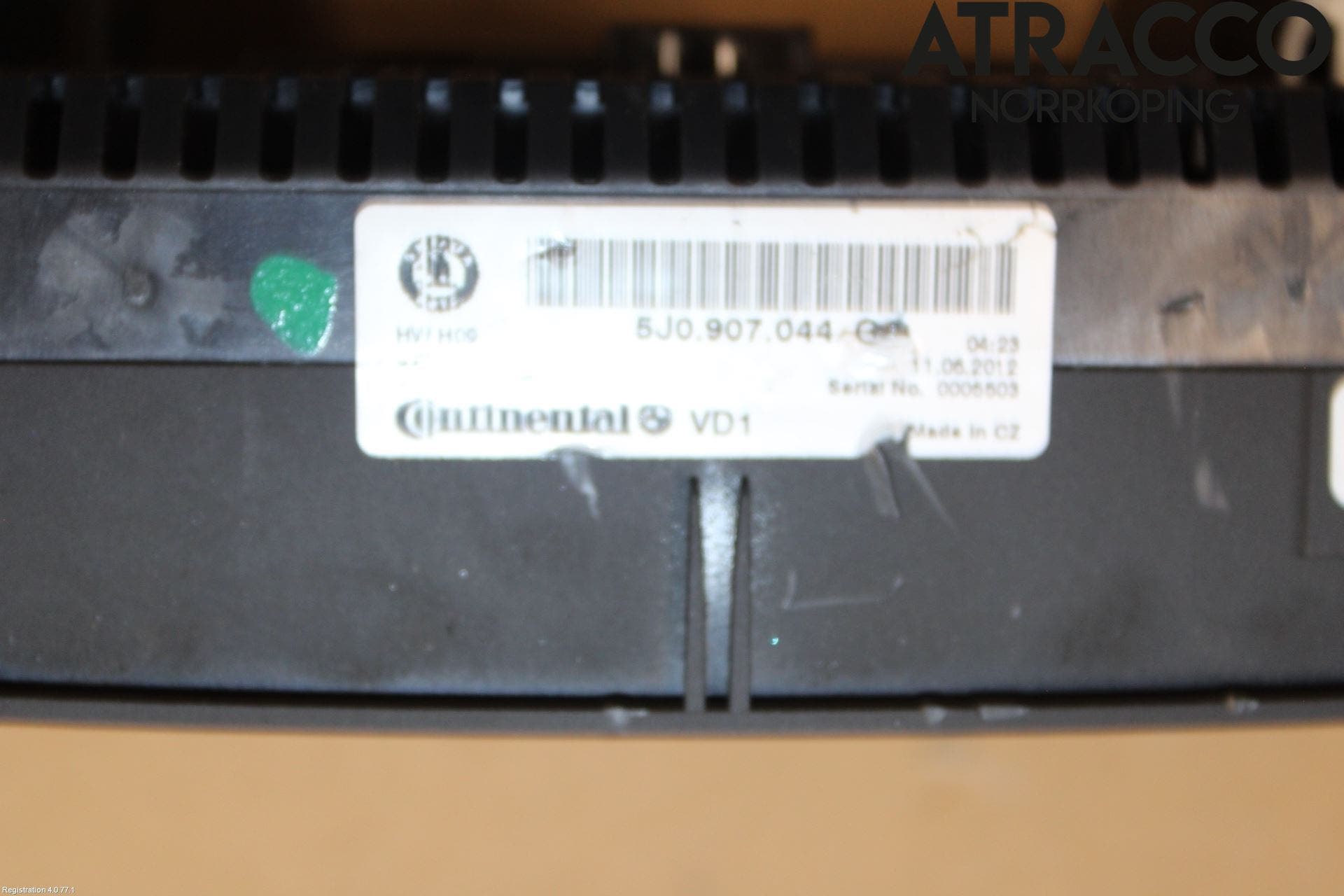 Skoda FABIA 07-14 Värmereglage