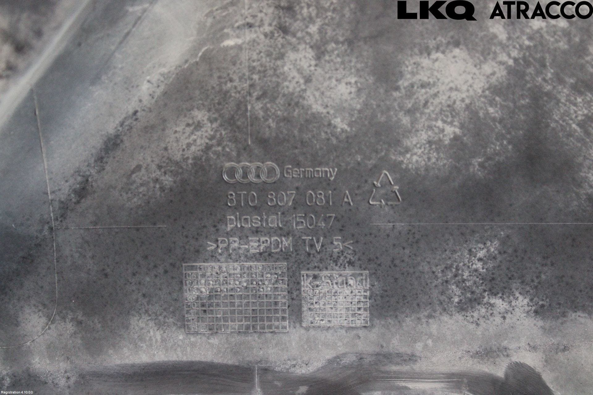 Audi A5 07-16 Täckplast Front