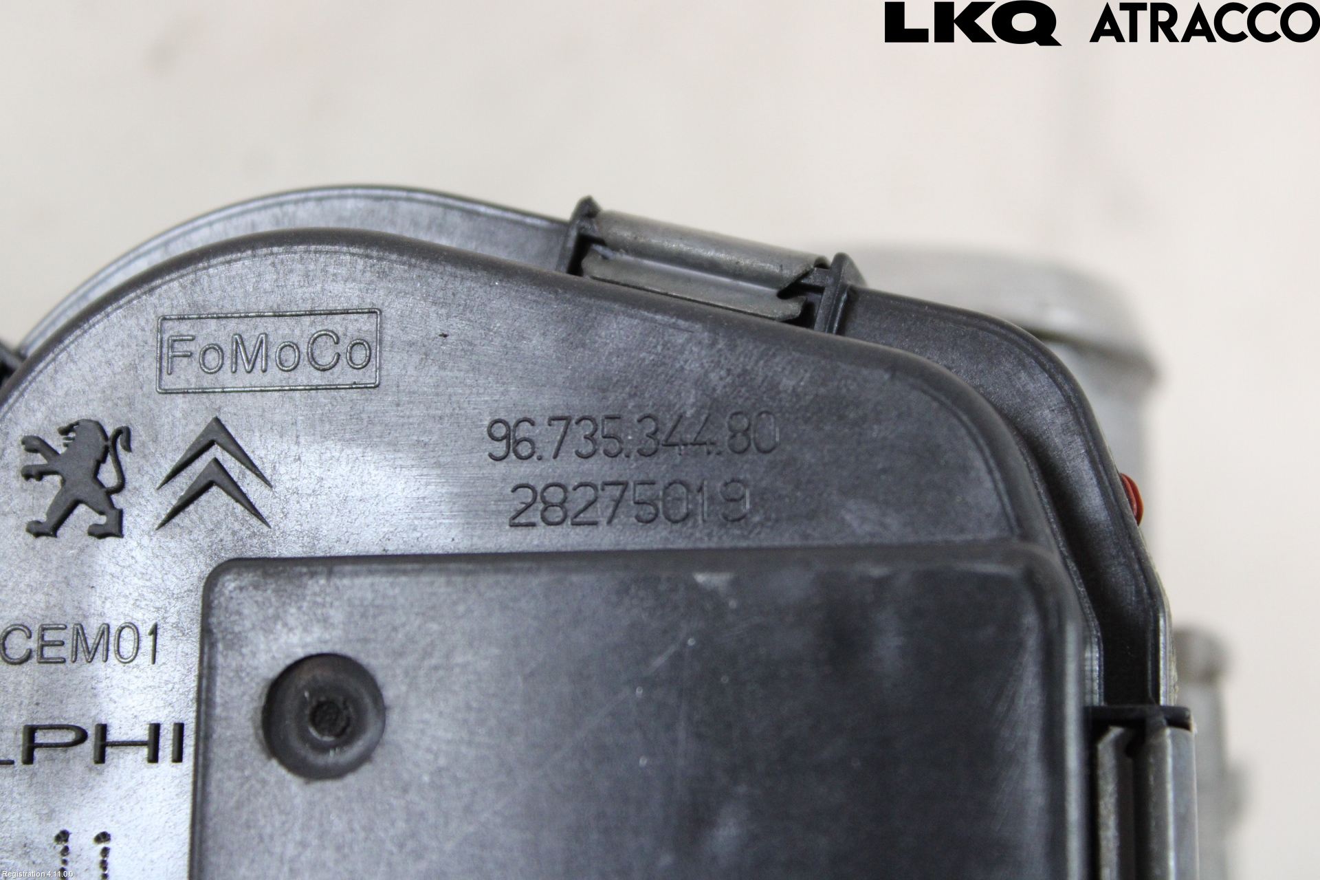 Peugeot PARTNER 08-15 Injspjällhus