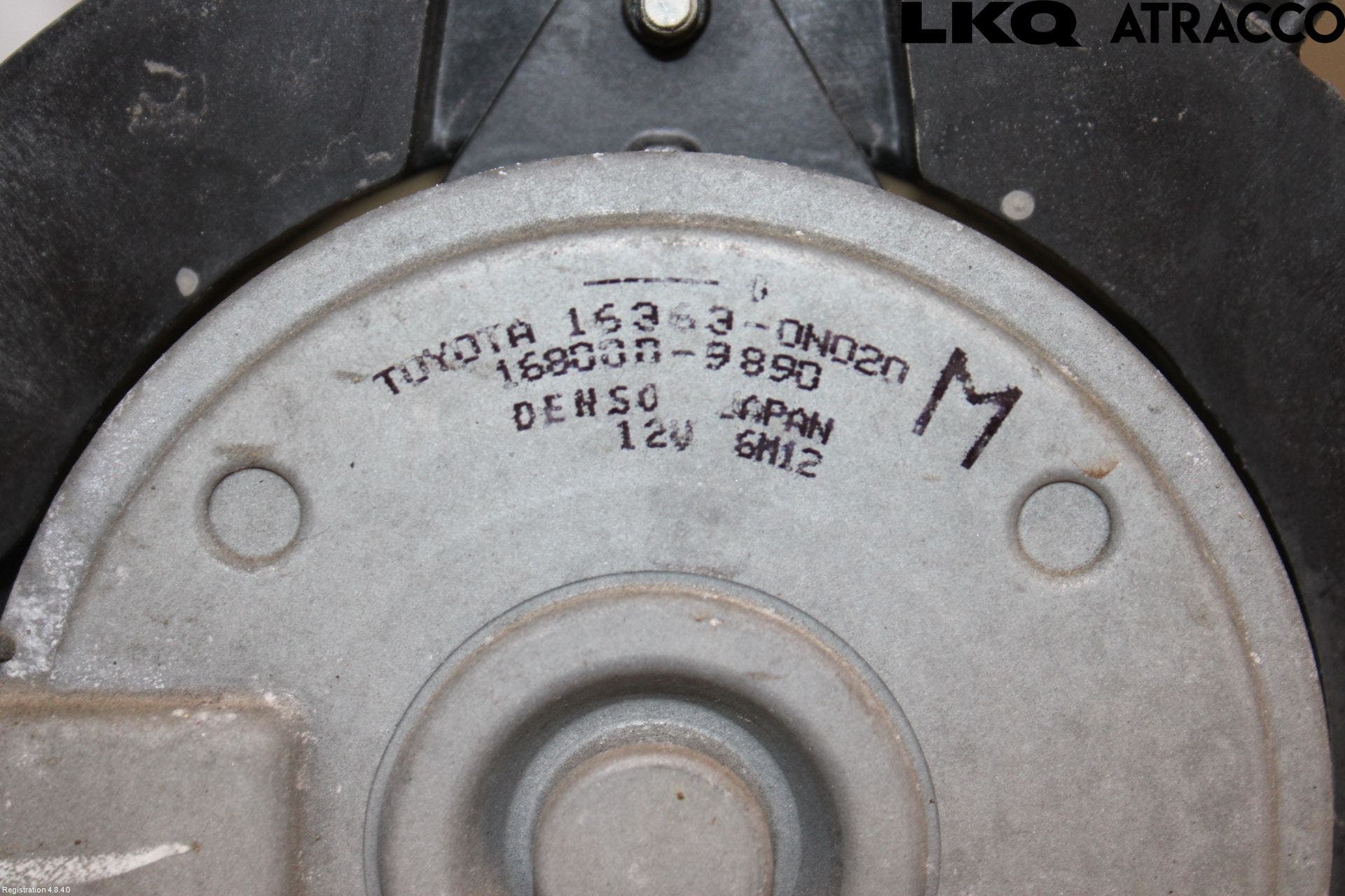 Toyota AURIS 10-12 Kylfläkt El