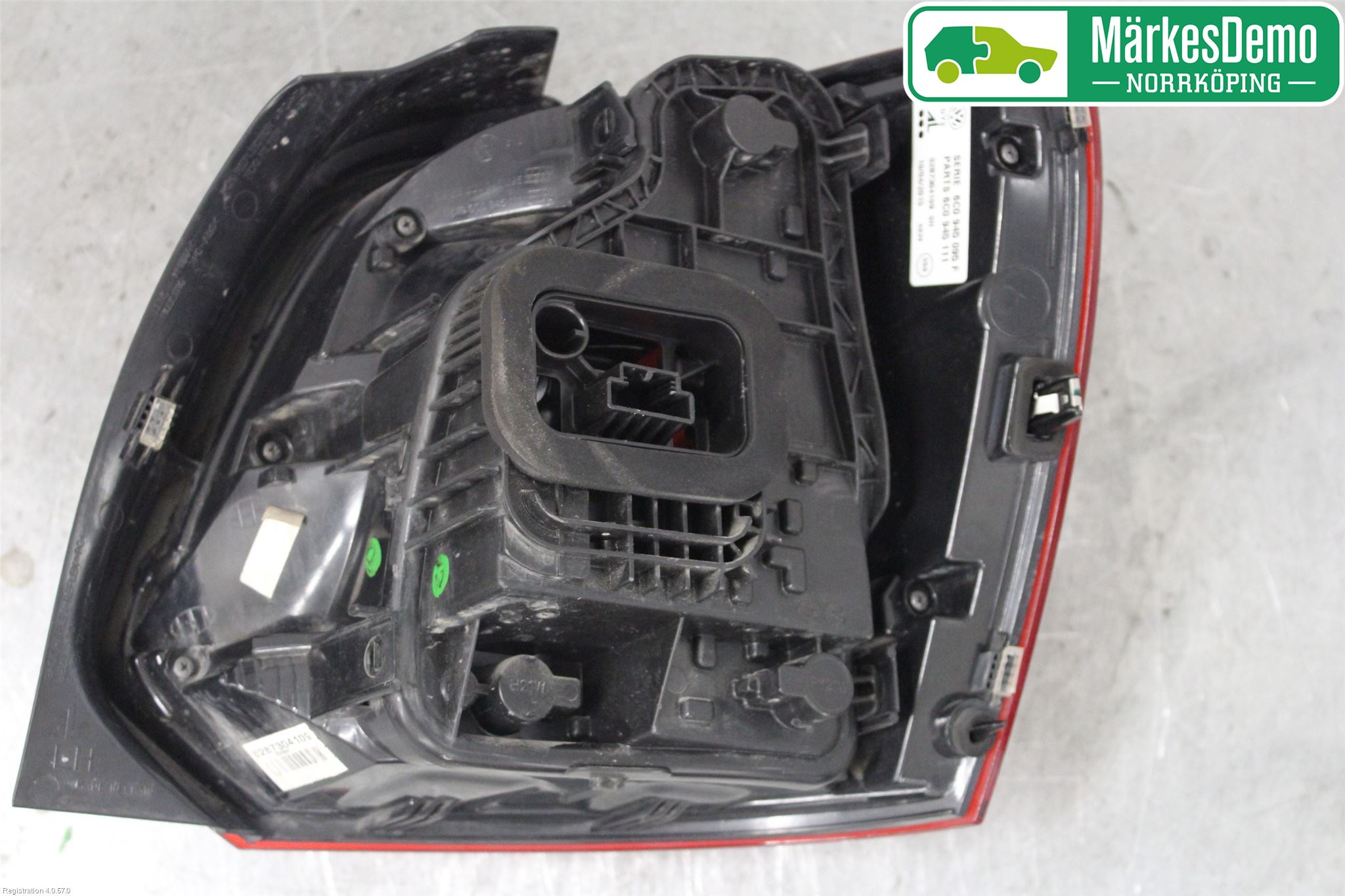 Volkswagen VW POLO 10-17 Bakljus Vänster