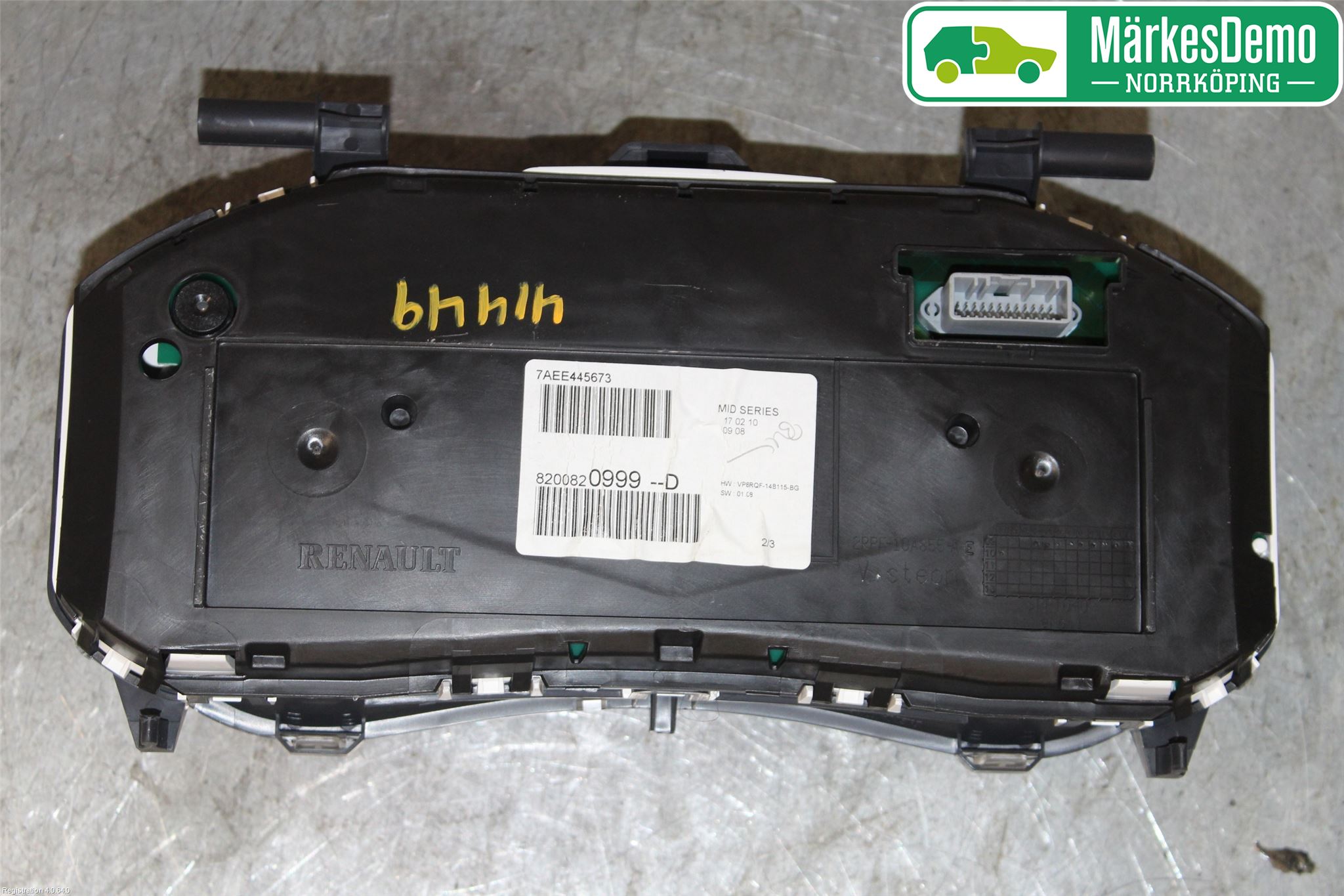 Renault CLIO III  09-12 Instrument Komb