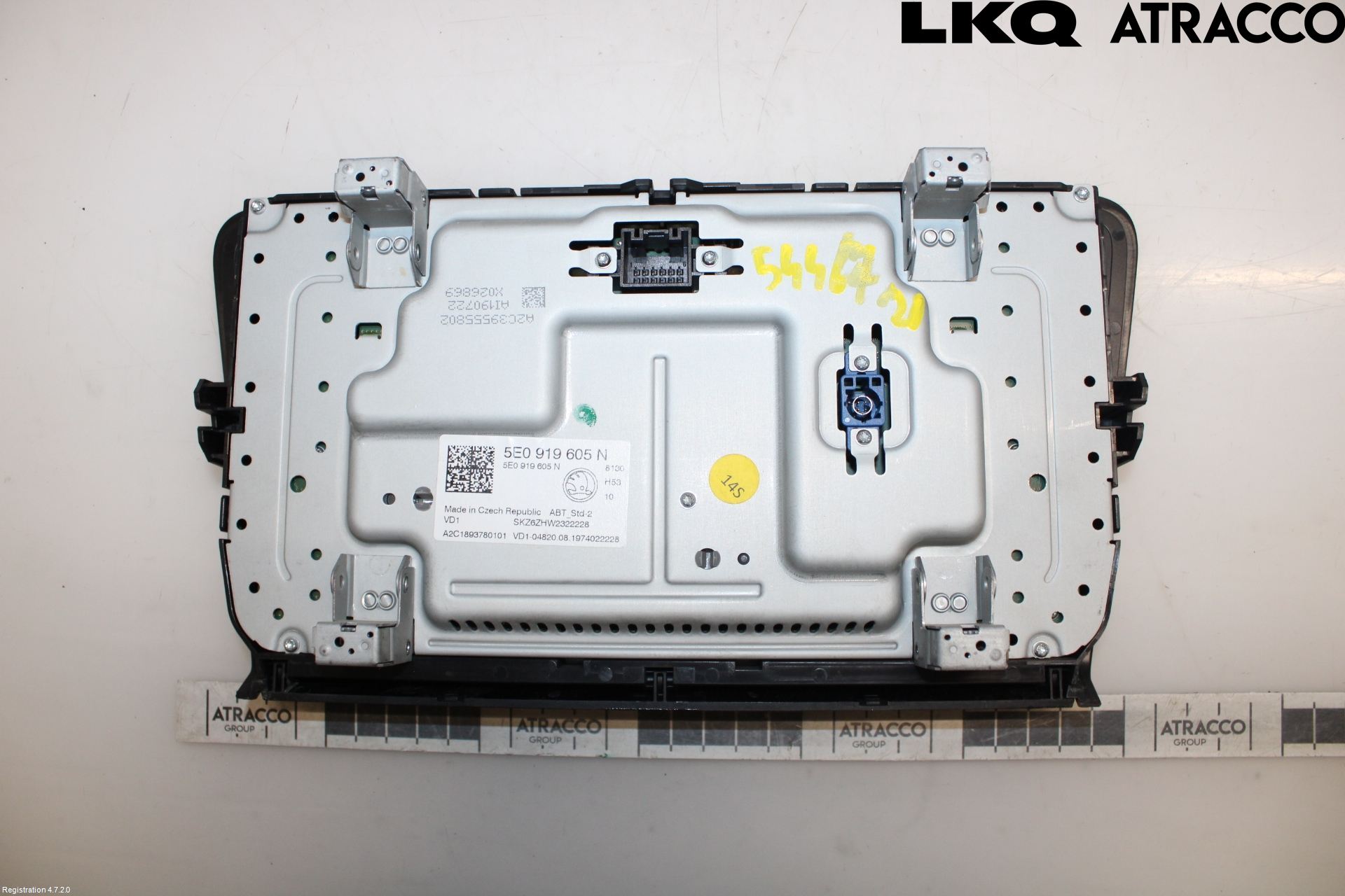 Skoda OCTAVIA (5E) 13-20 Multifunktionsdisplay