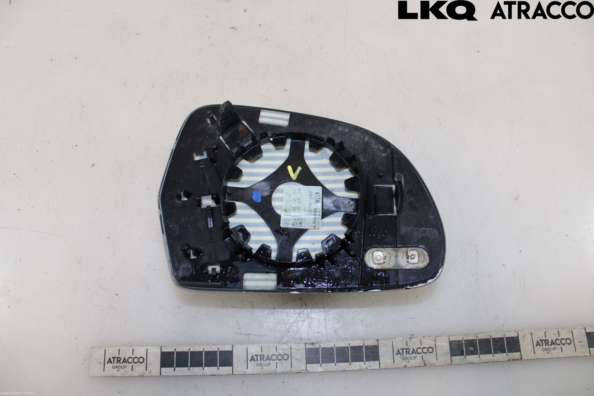 Audi A6/S6     05-11 Spegelglas Vä