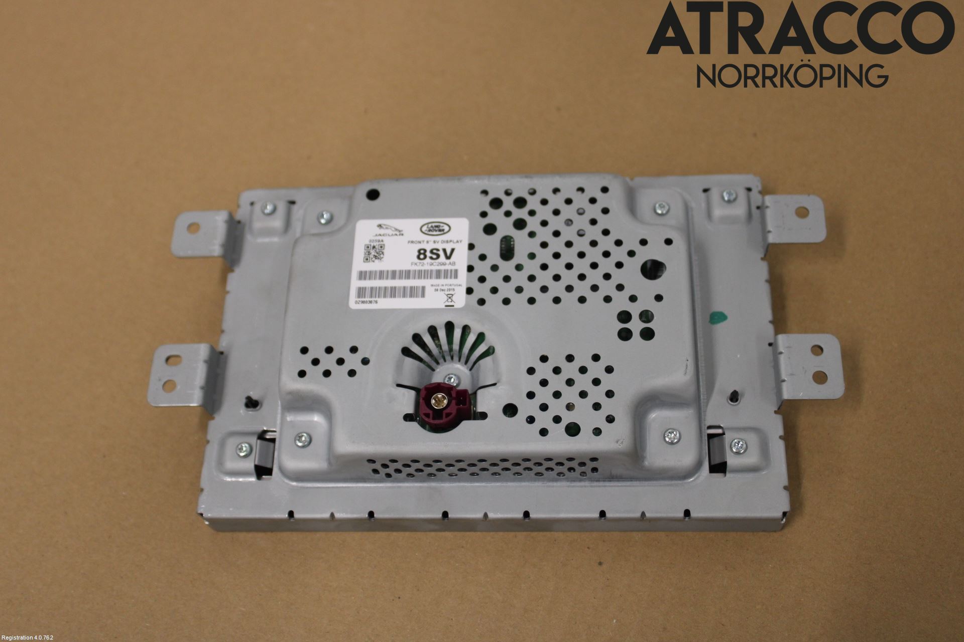 Jaguar XE (X760) 15-24 Multifunktionsdisplay