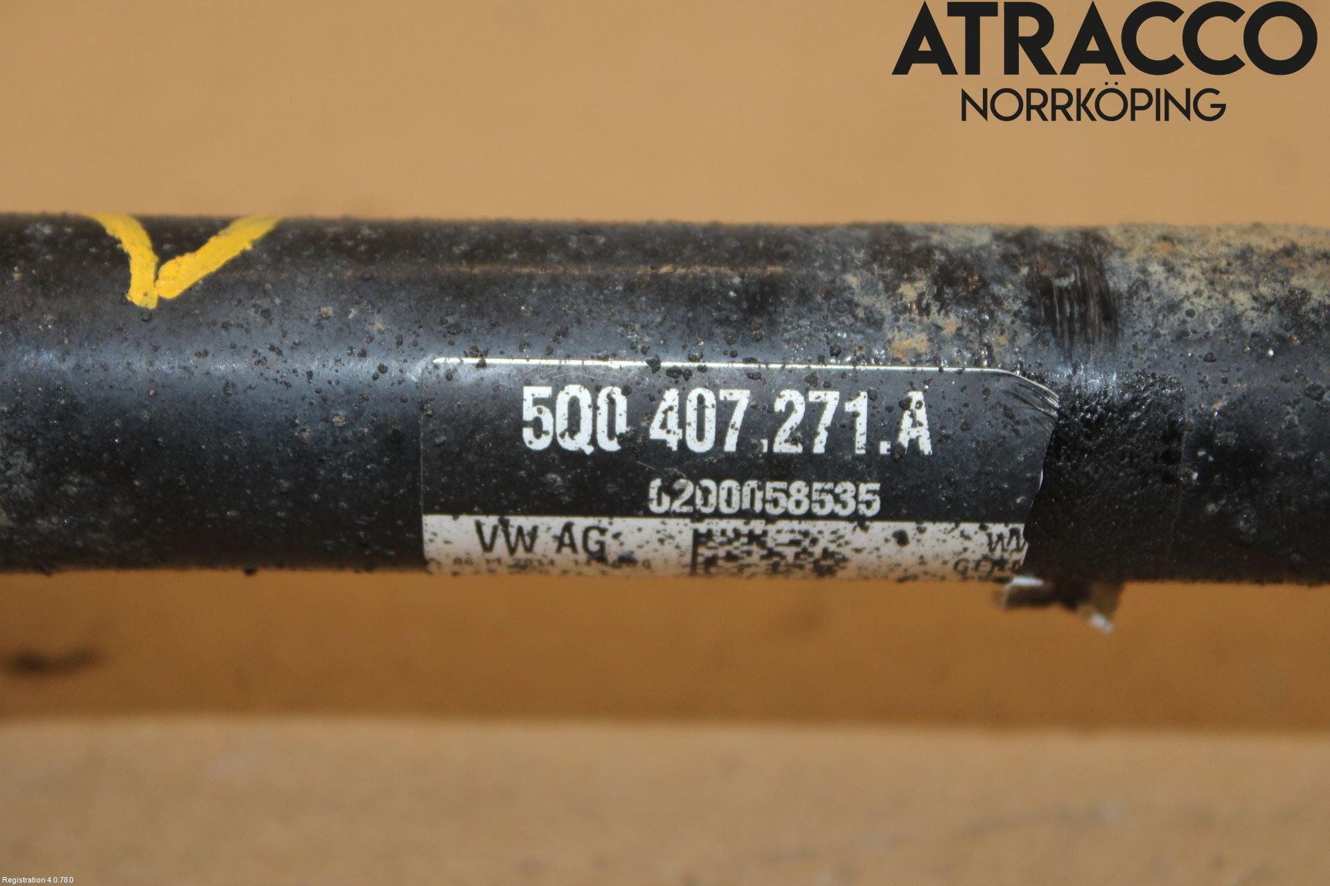 Volkswagen VW GOLF / E-GOLF VII 13-20 Drivaxel Fram Vänster