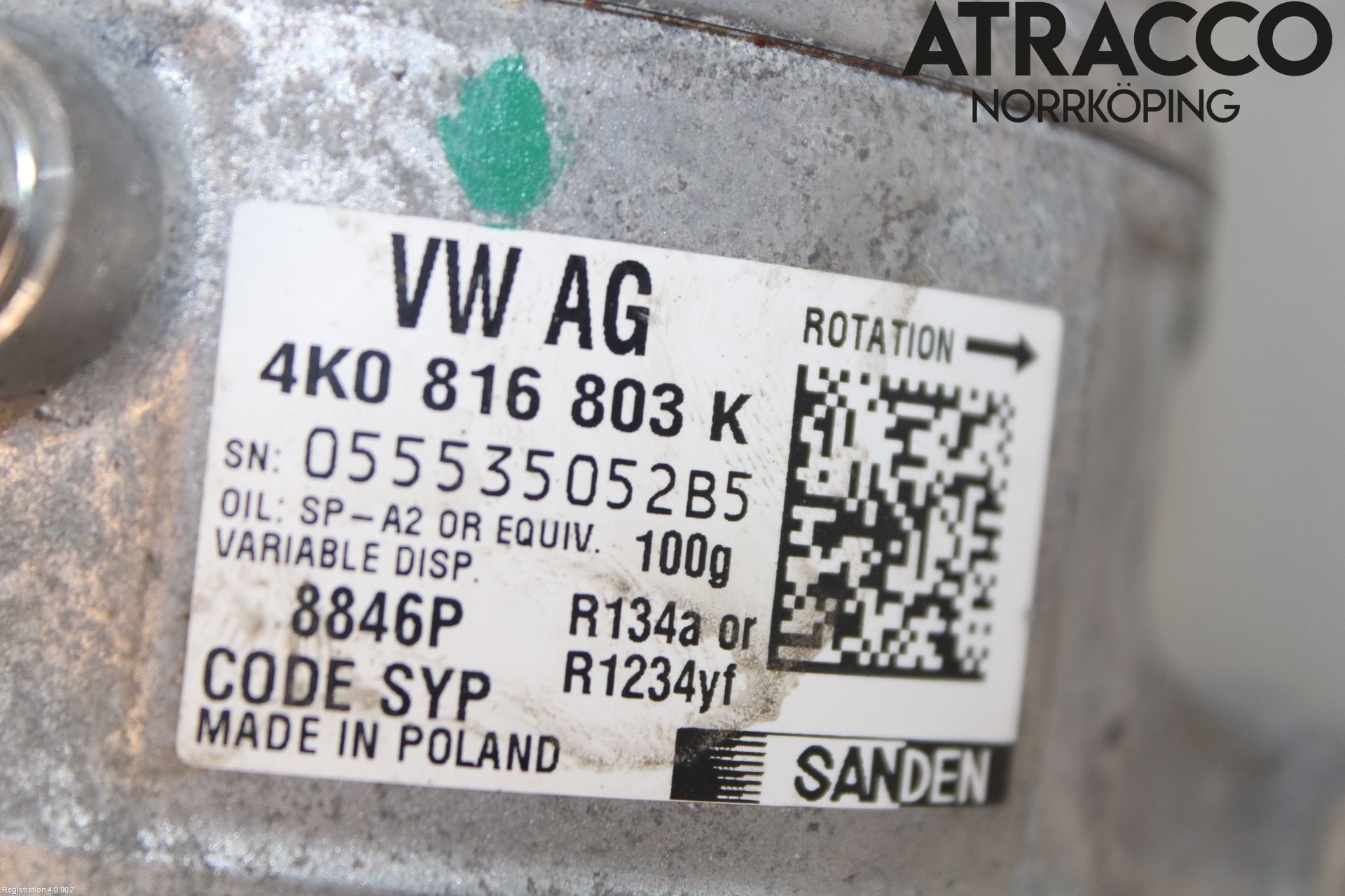 Audi A6 F2/C8 19- Ac Kompressor