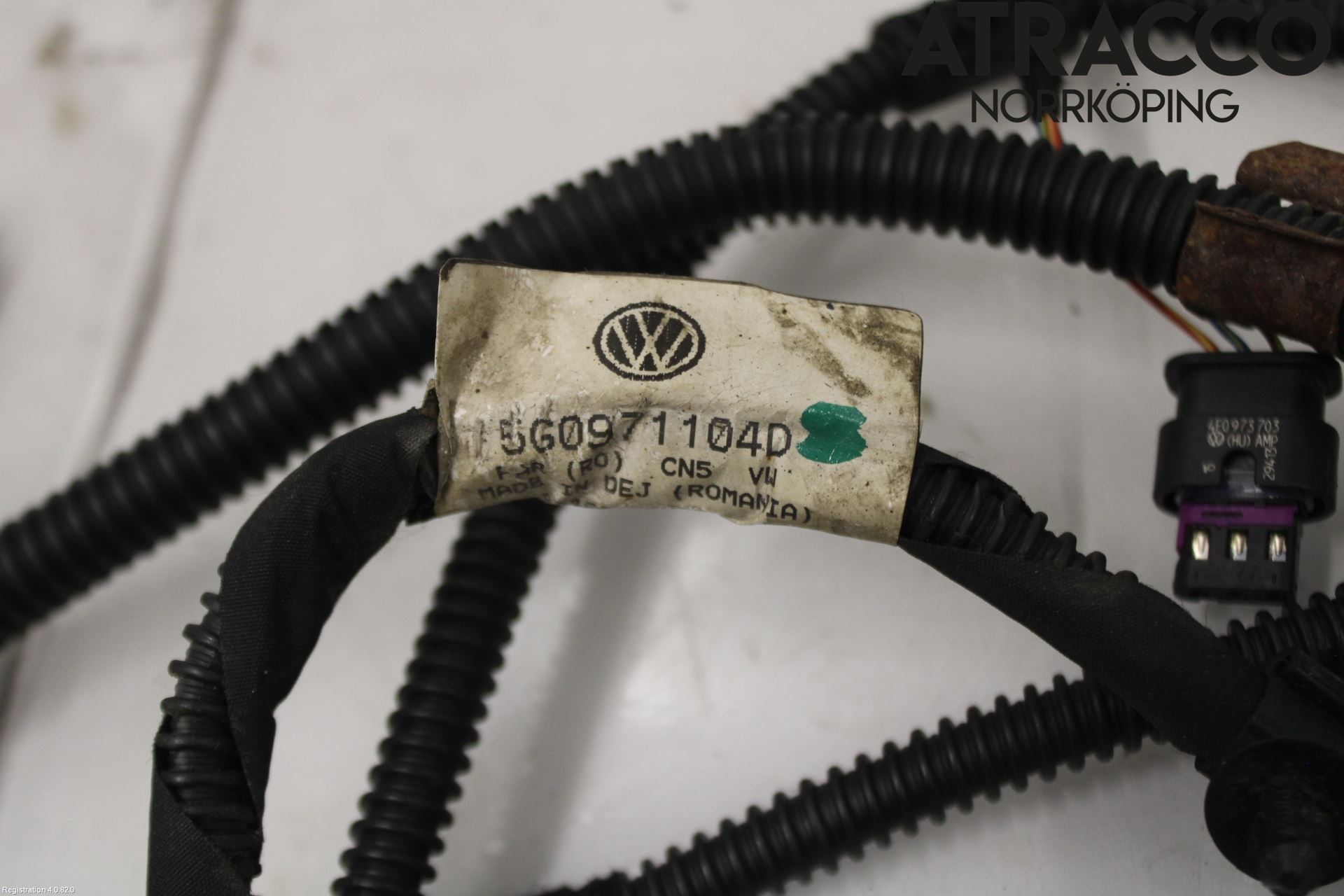 Volkswagen VW GOLF / E-GOLF VII 13-20 Parkeringshjälp Backsensor