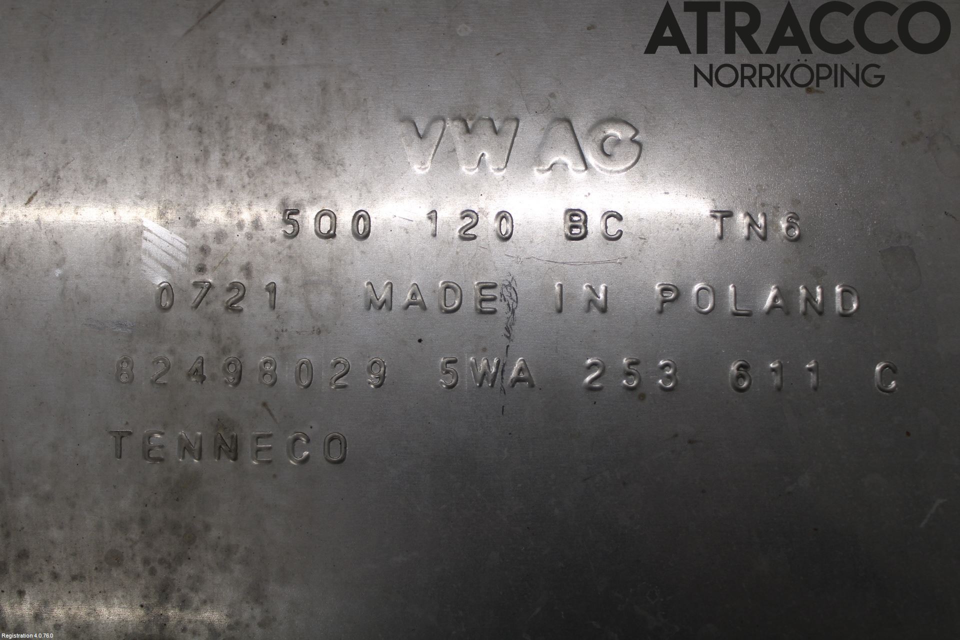 Audi A3/S3 8Y 21- Avgas Halvsats