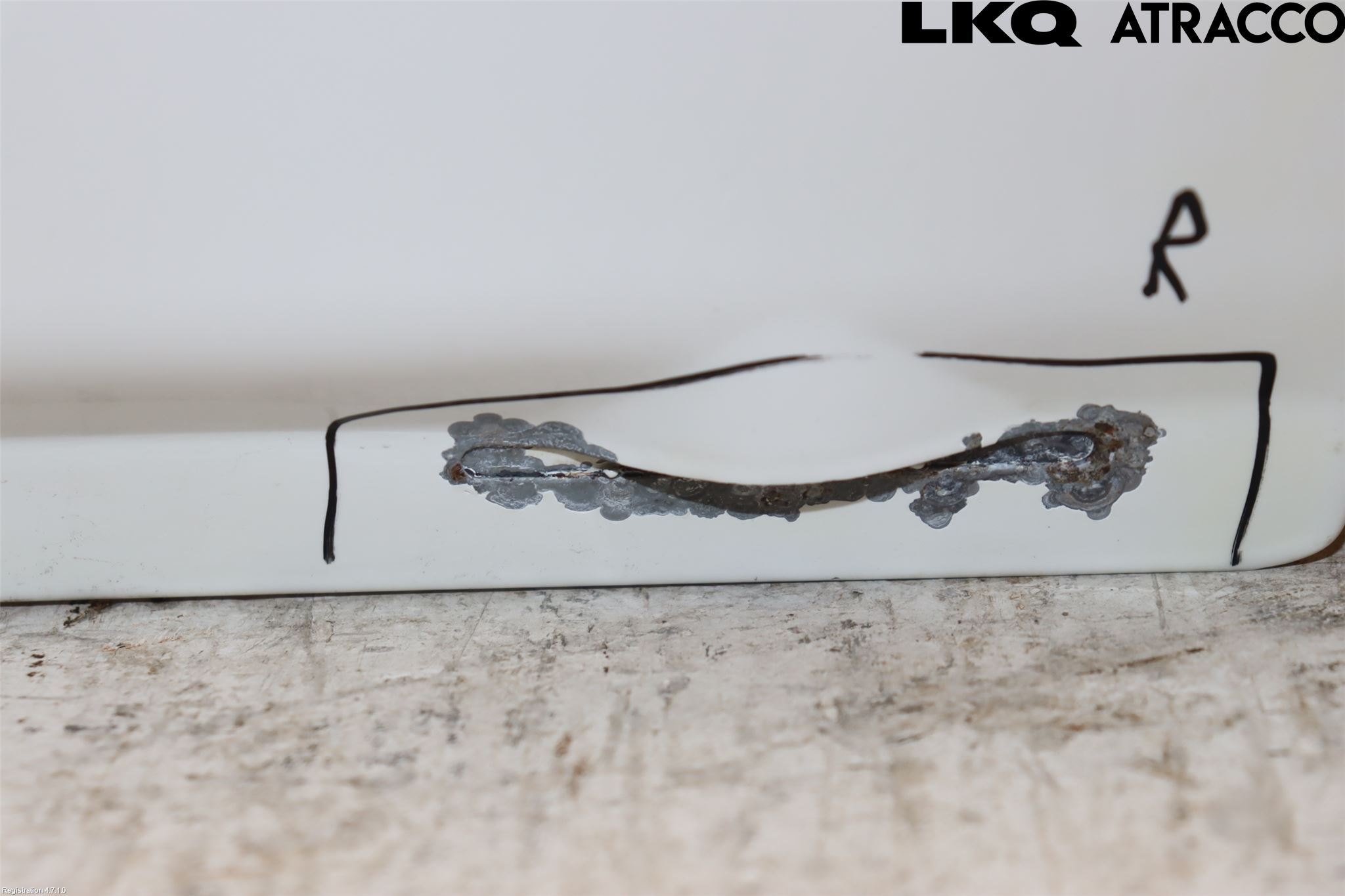 Audi Q5 09-16 Dörr Bak Vänster