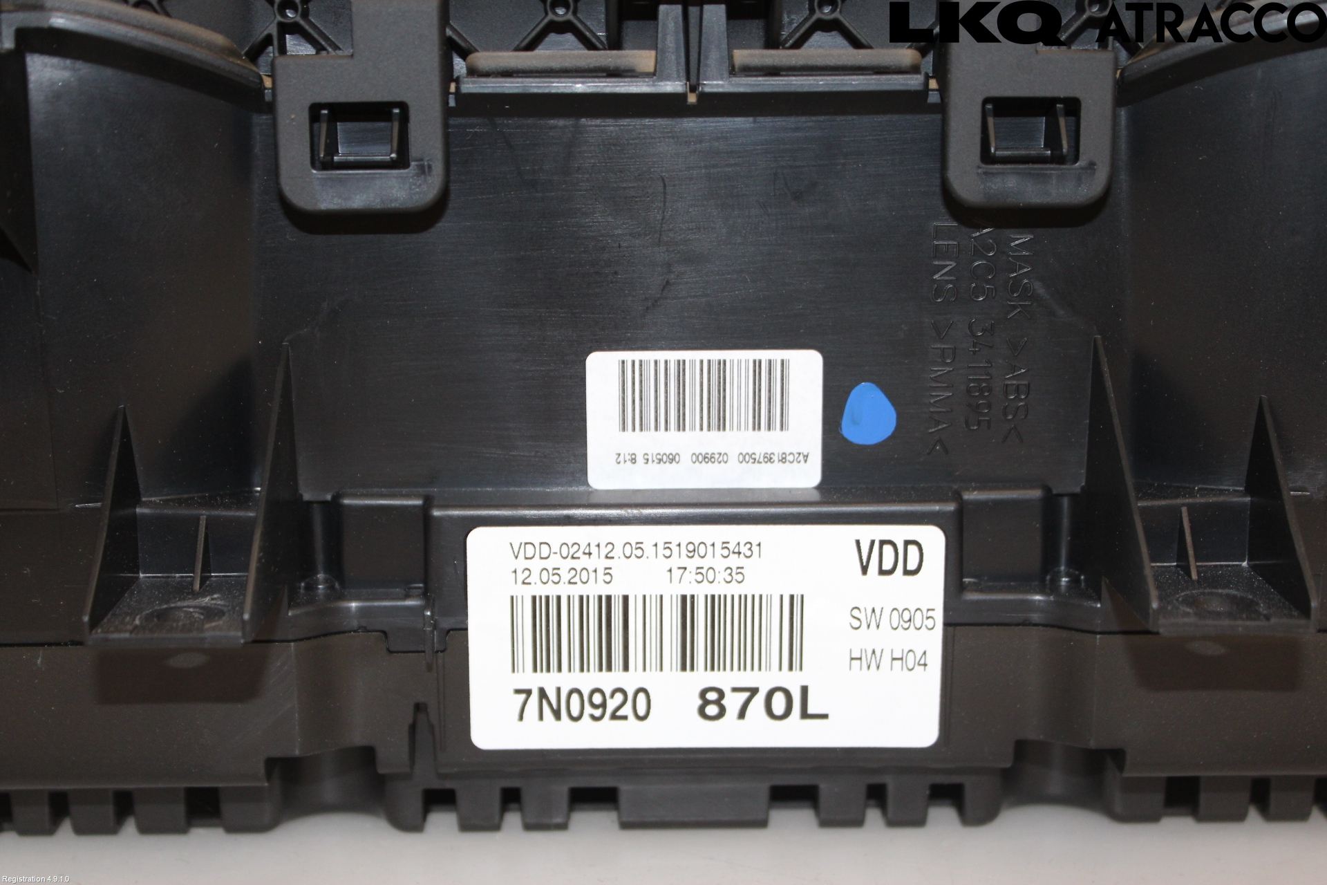 Volkswagen VW SHARAN 11- Instrument Komb