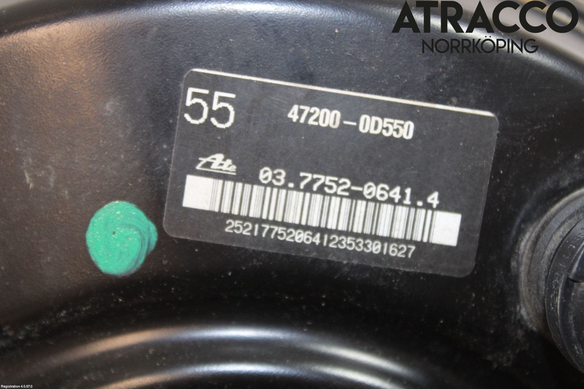 Toyota YARIS XP130 12-14 Bromsservo