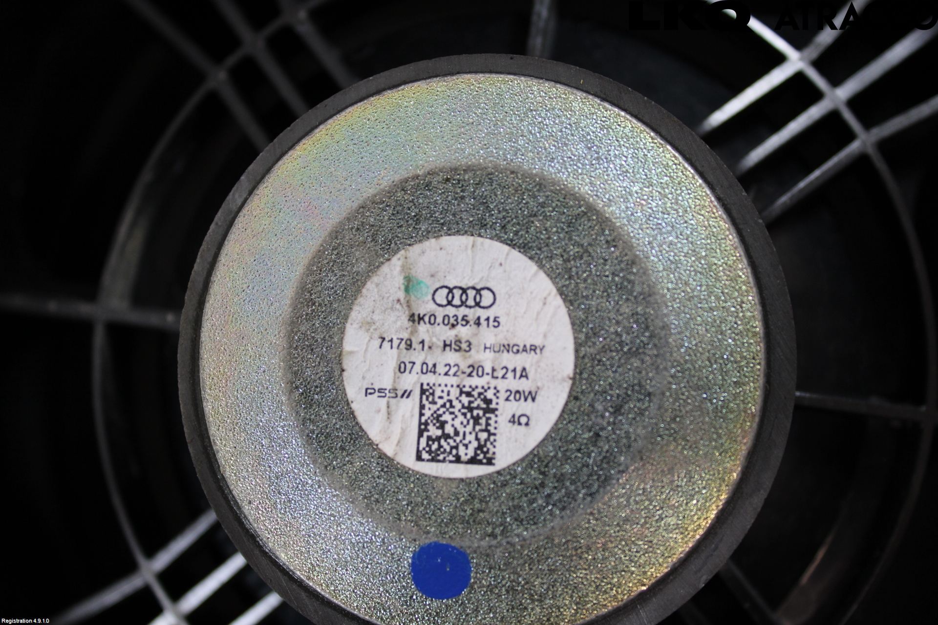 Audi E-TRON, S GE 19- Högtalare