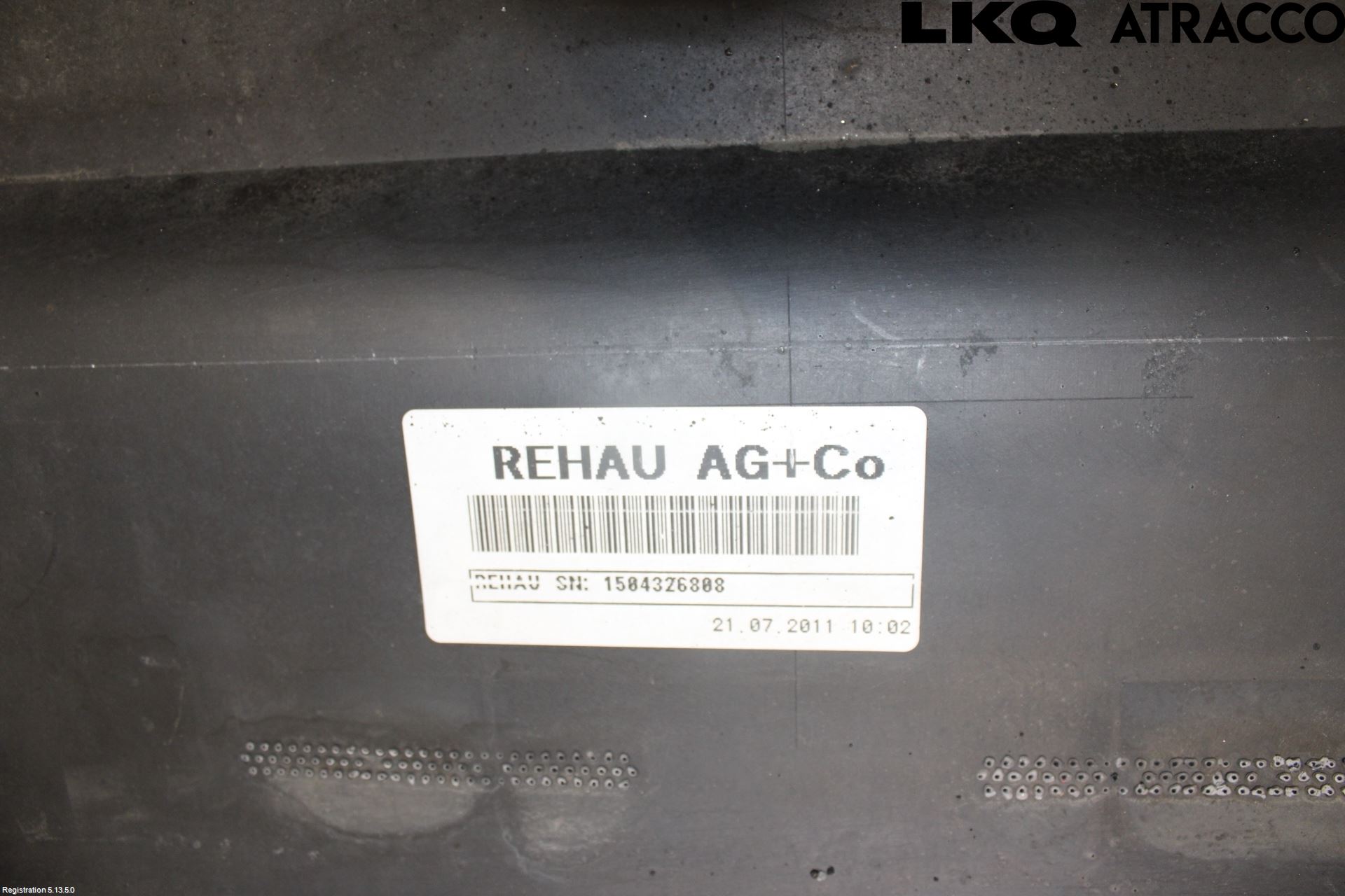 Audi A3/S3 05-13 Stötfångarbeklädnad Bak