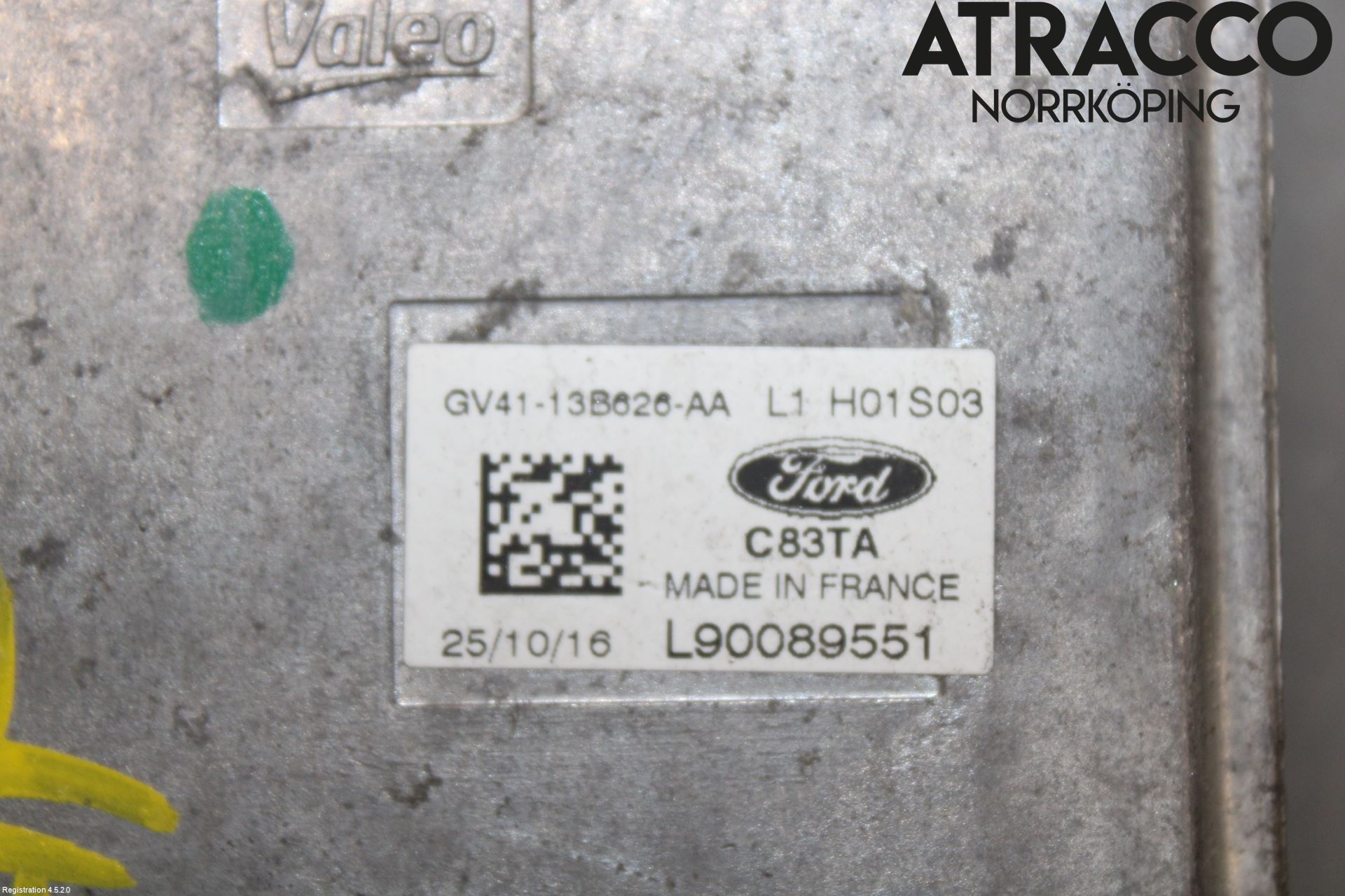 Ford KUGA 13-16 Styrenhet Strålkastare