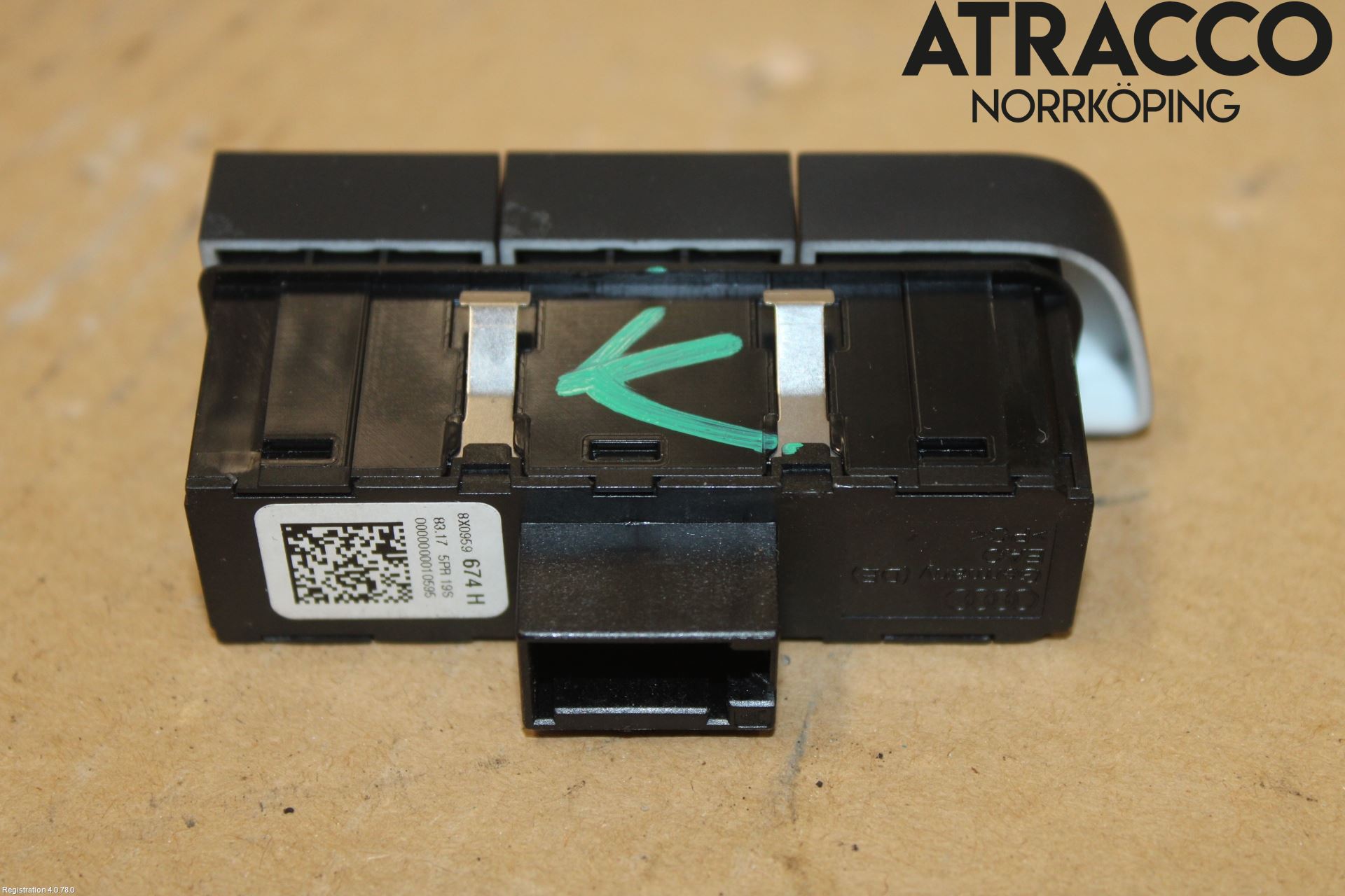 Audi A1/S1 11-18 Strömställare Multifunktion