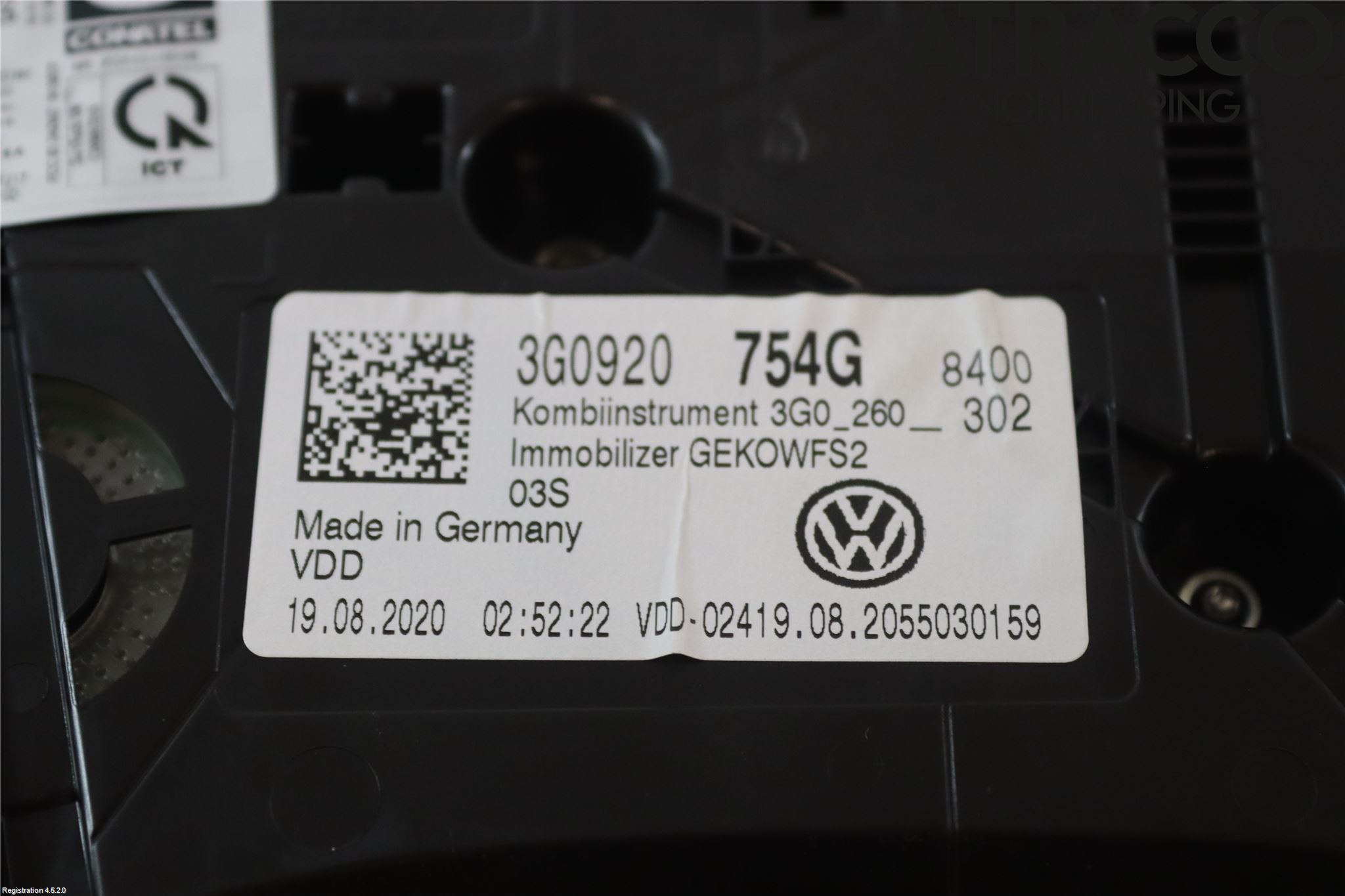 Volkswagen VW PASSAT 20-24 Instrument Komb