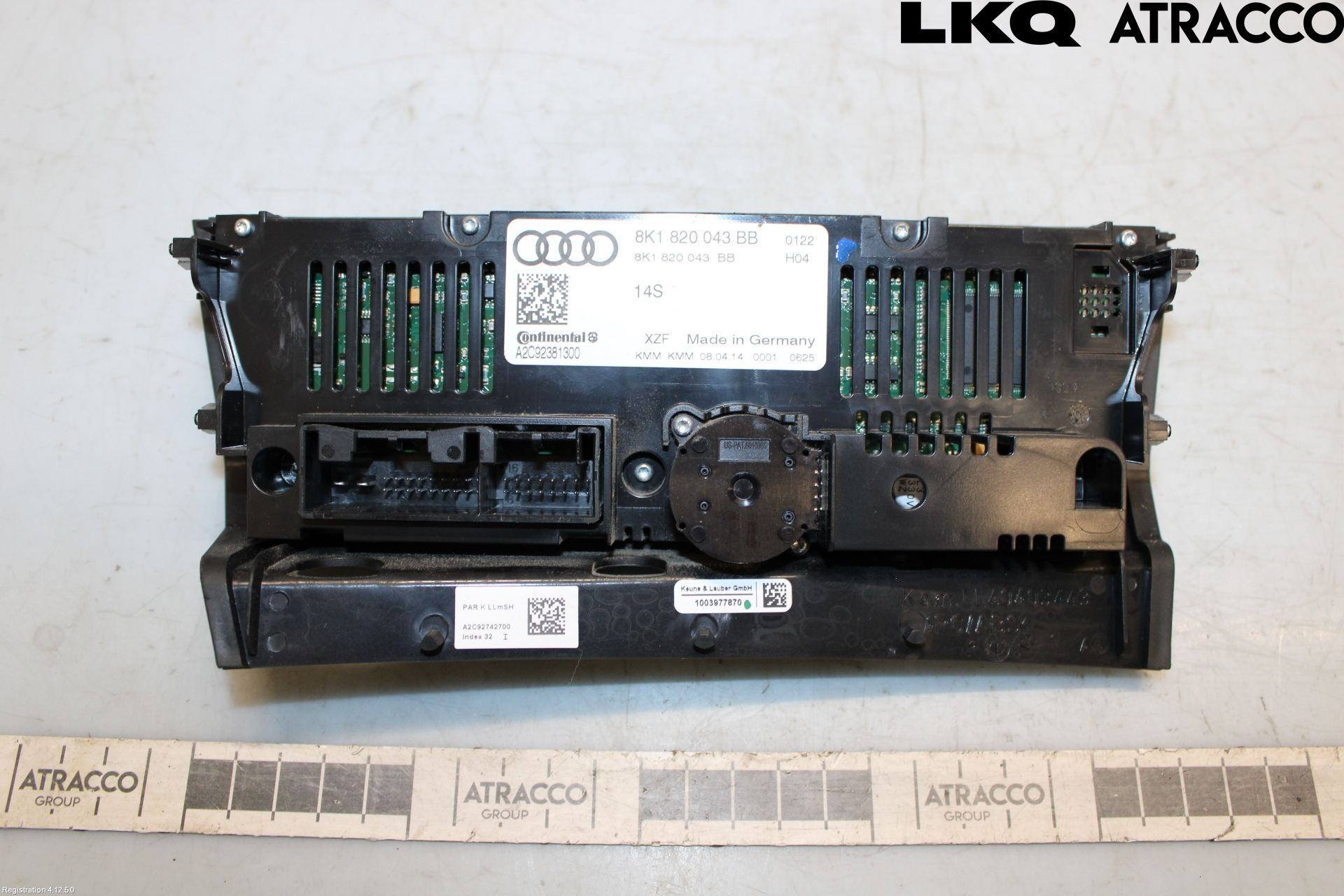 Audi A4 ALLROAD 09-16 Värmereglage