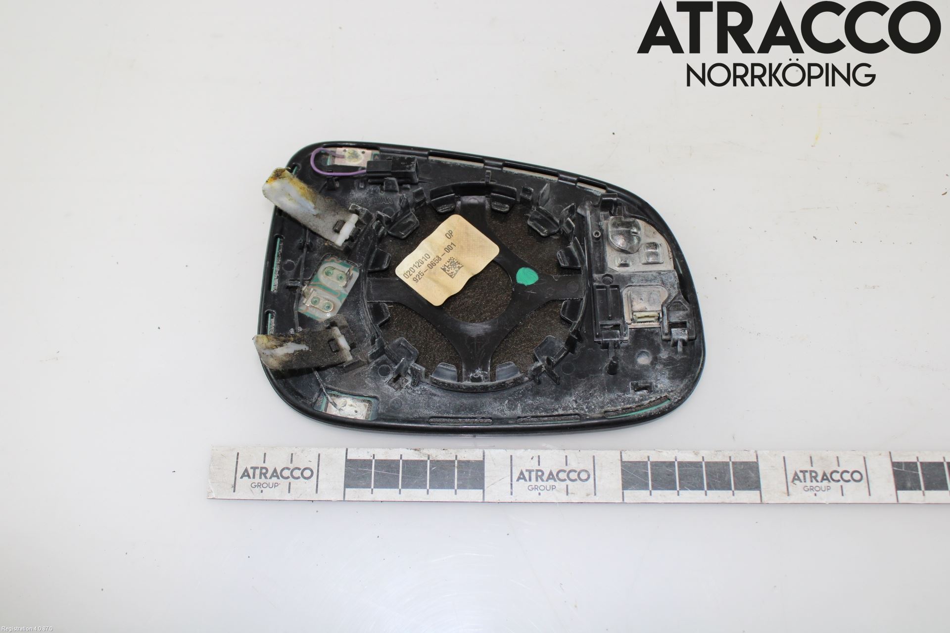 Jaguar XF 08-15 Spegelglas Vä