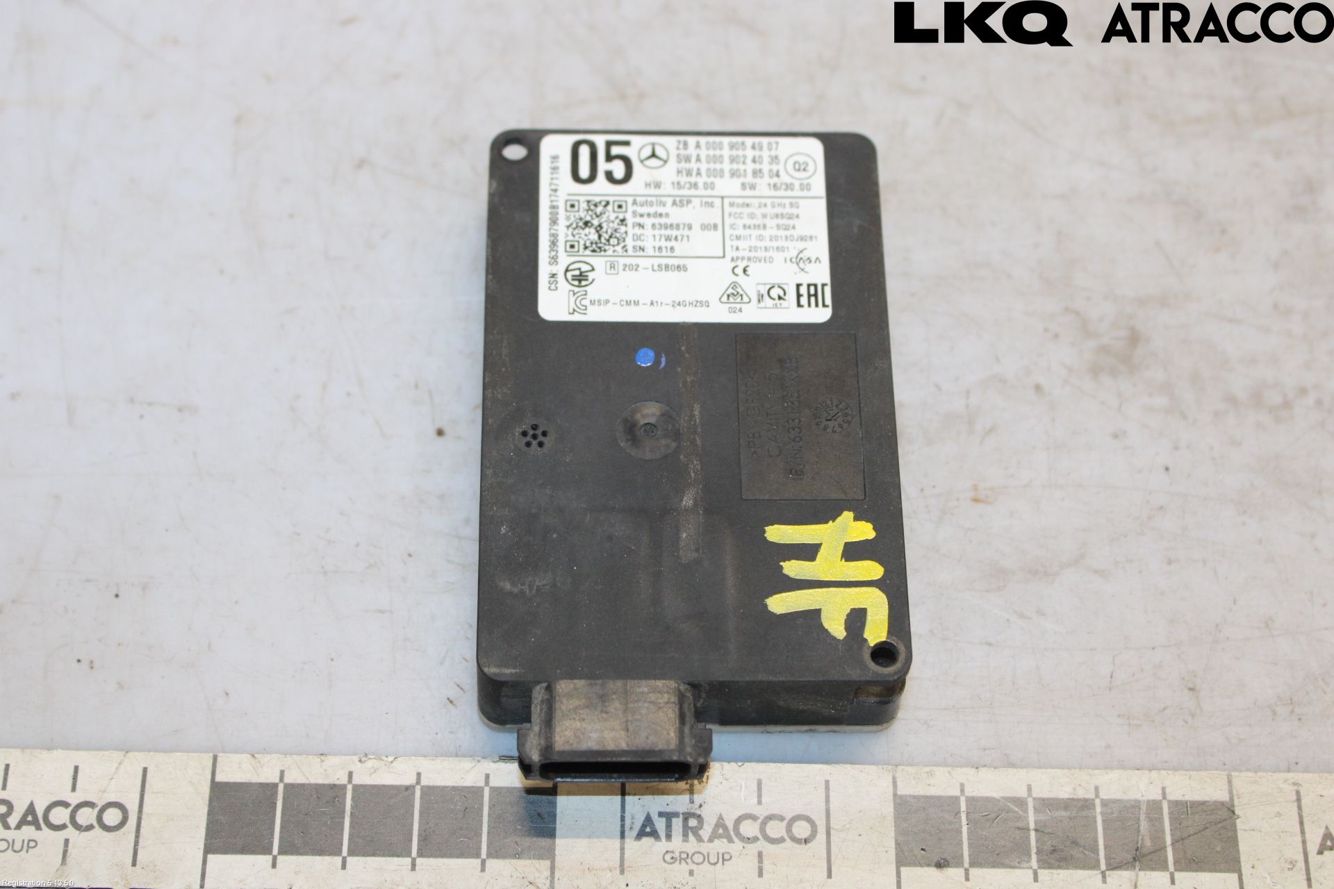 Mercedes-Benz MB GLC-KLASS (X253/C253) 15-22 Sensor Aktivt Kollisionsskydd