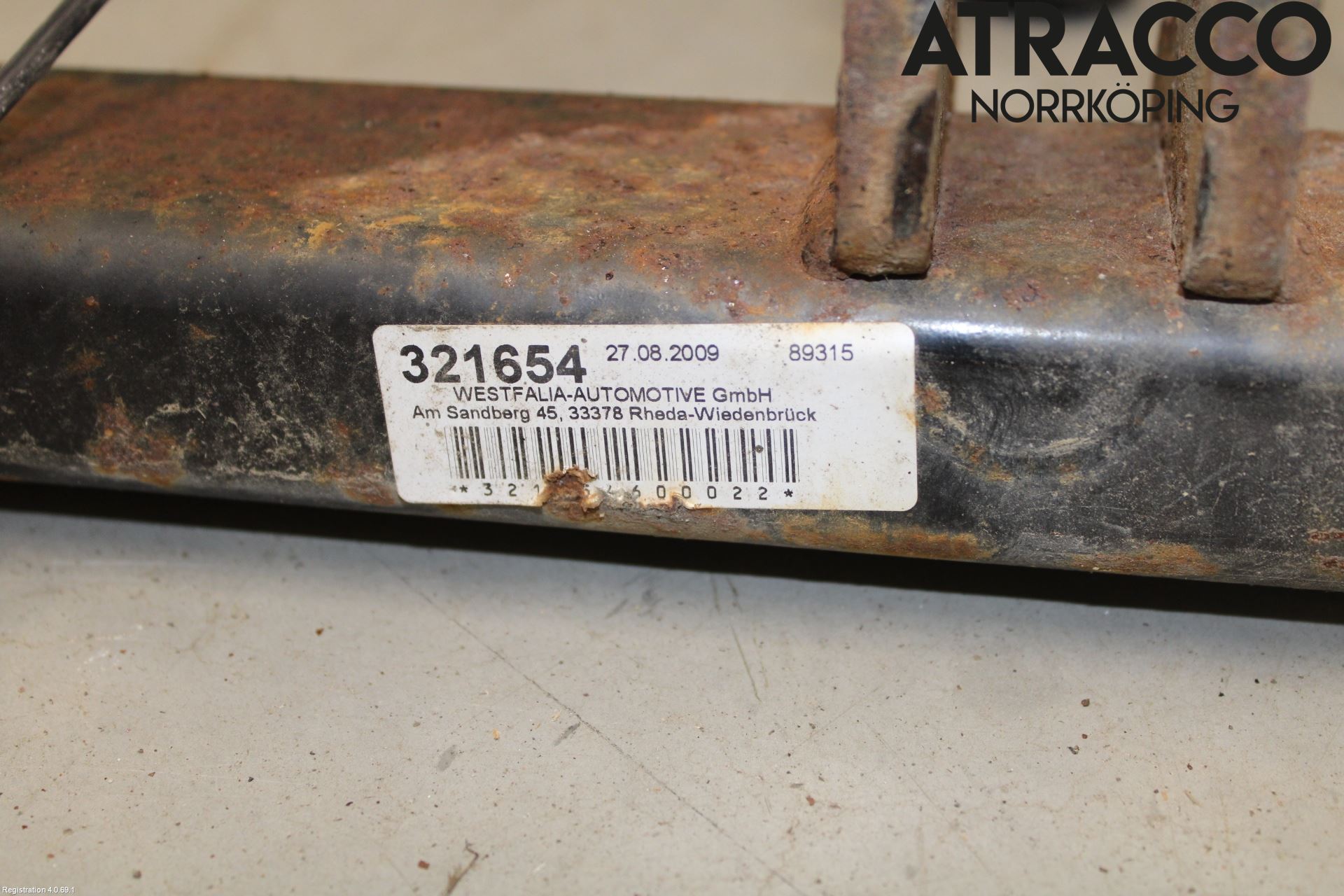 Volkswagen VW CADDY      04-10 Dragkrok