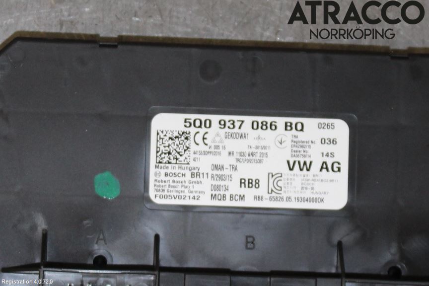 Volkswagen VW PASSAT 15-19 Komfort Styrdon